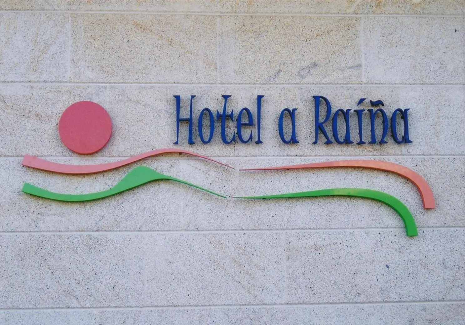 Property logo or sign in Hotel A Raiña
