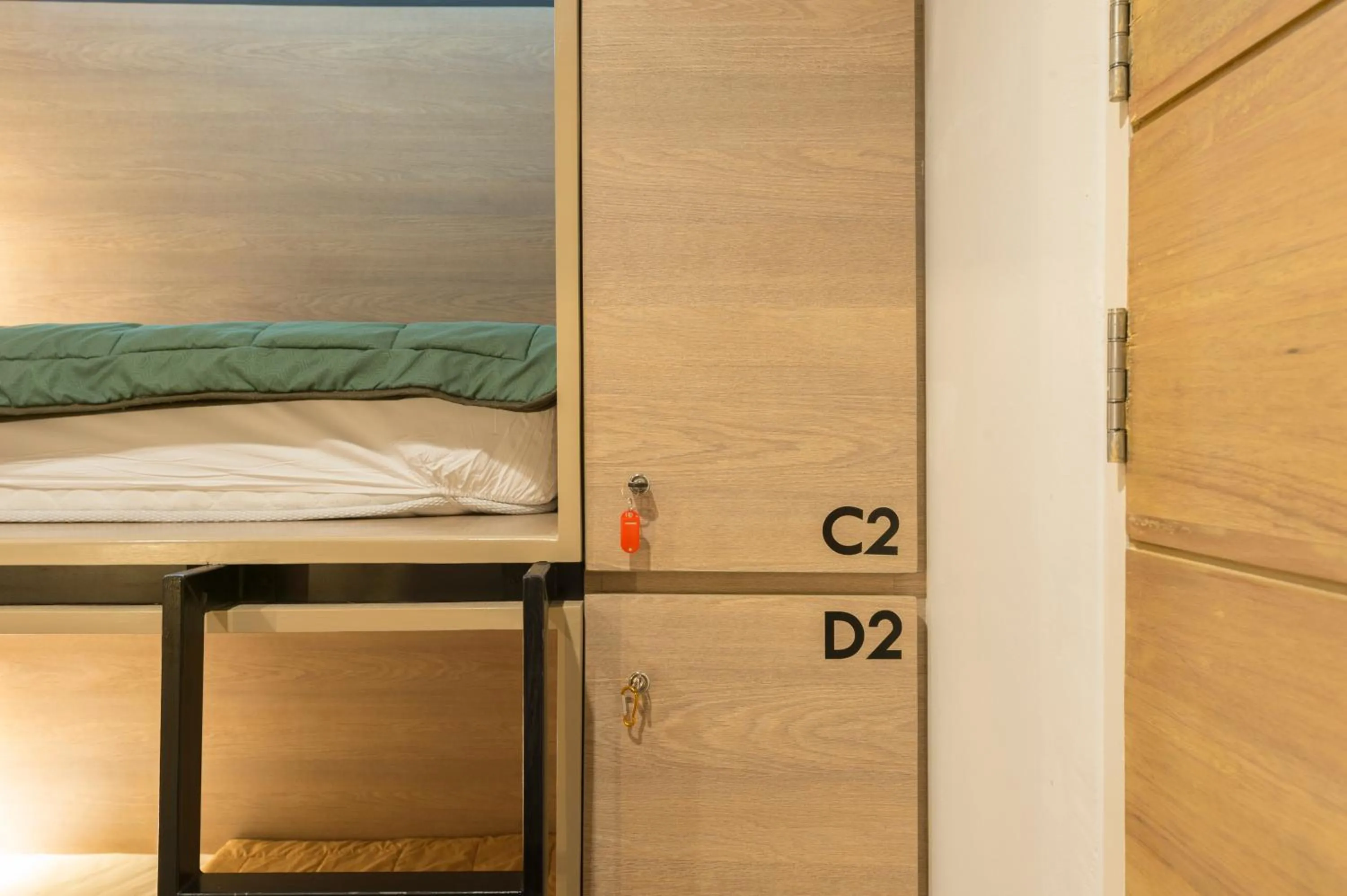 bunk bed, Bed in T Hostel @ Victory Monument