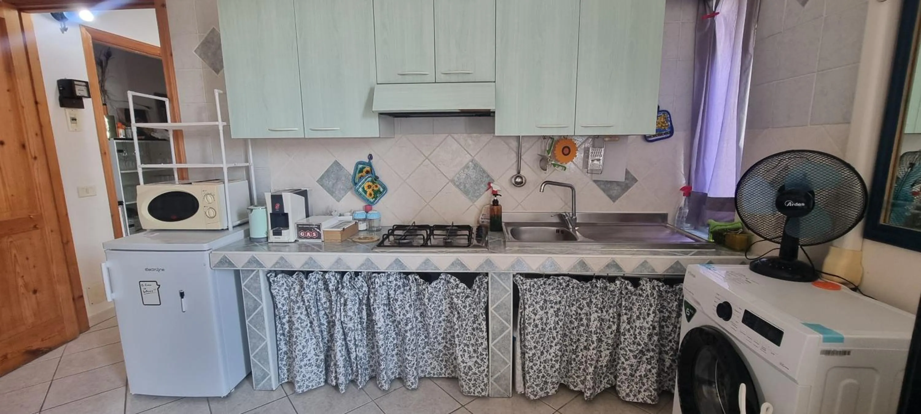 Kitchen or kitchenette in Abbronzatissima Capo d'Orlando
