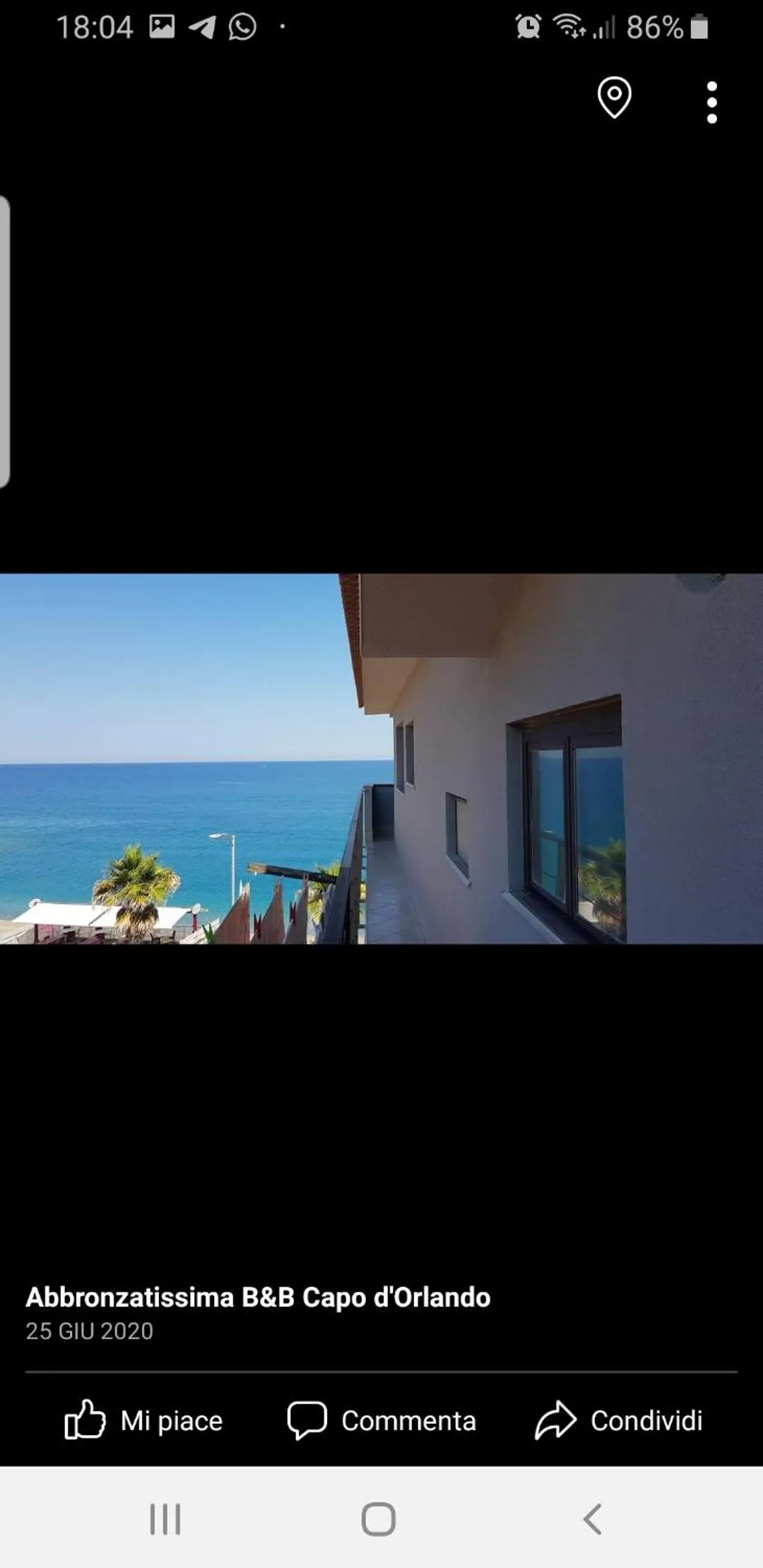 Property building in Abbronzatissima Capo d'Orlando