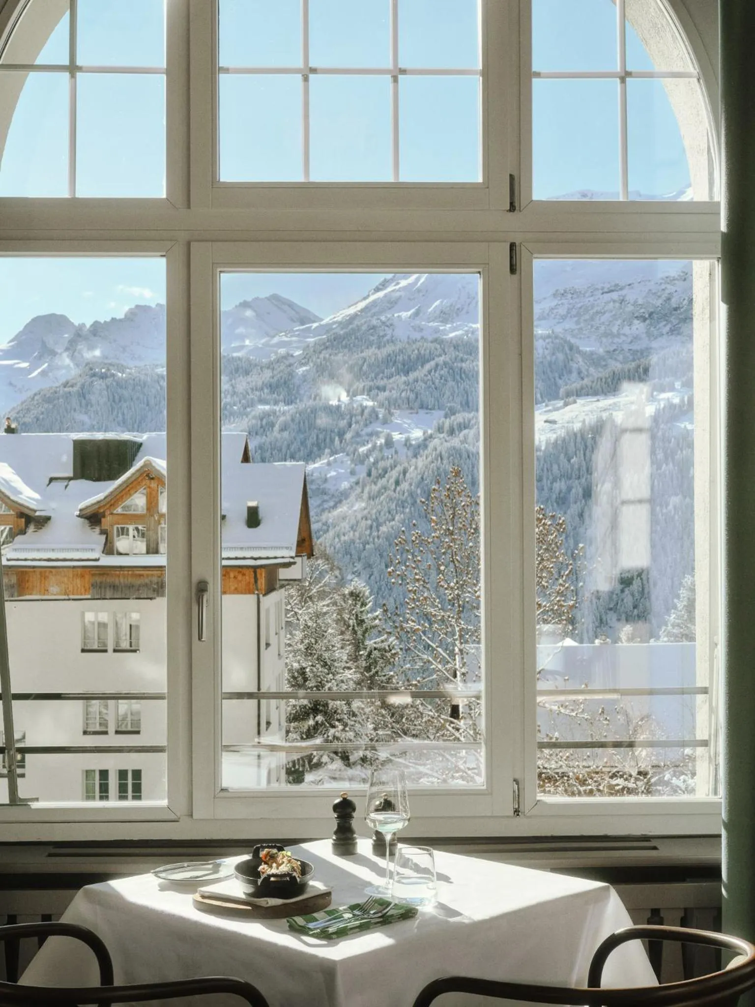 Restaurant/places to eat in Grand Hotel Belvedere, a Beaumier Hotel