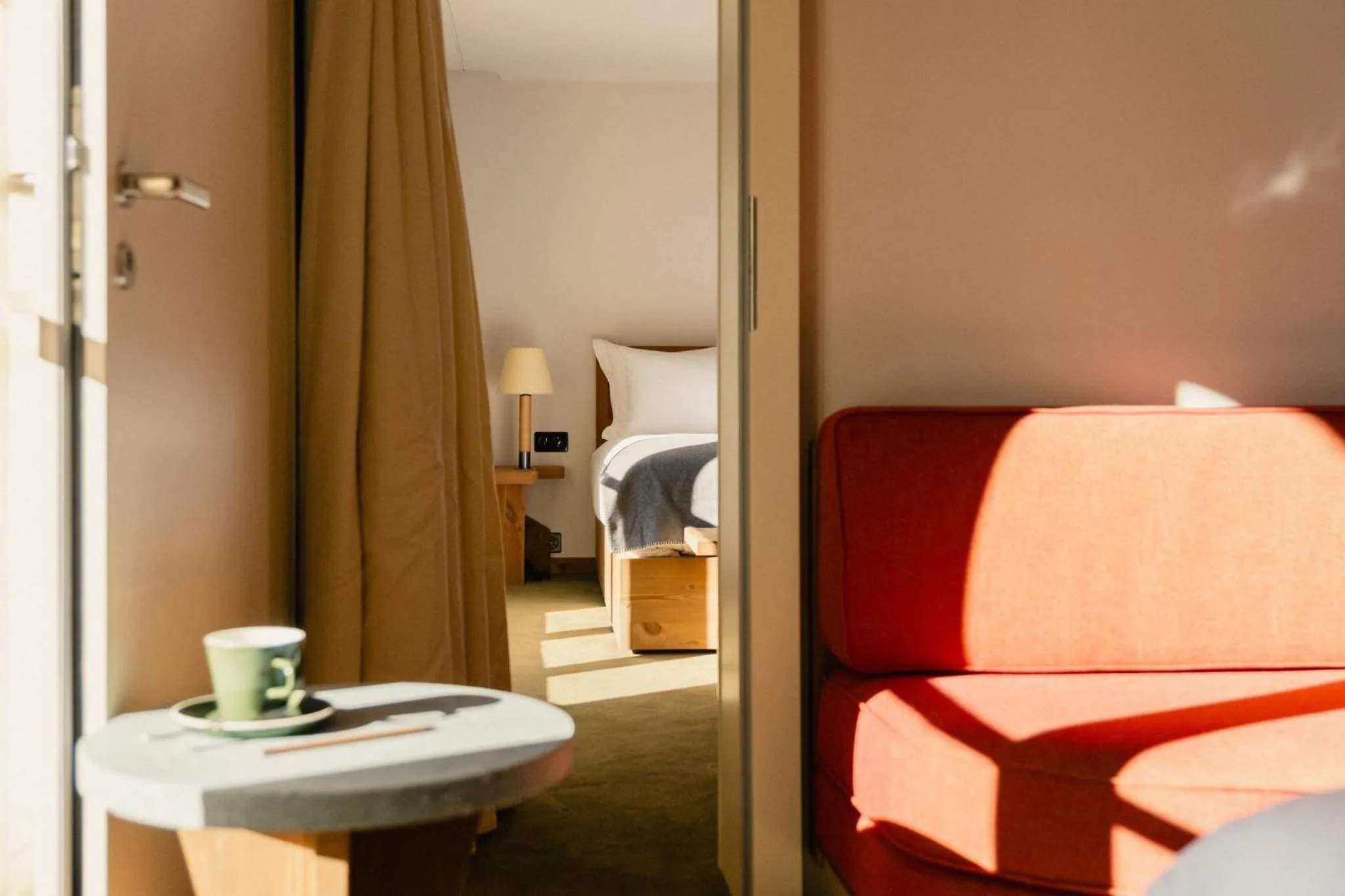 Bedroom, Bed in Grand Hotel Belvedere, a Beaumier Hotel