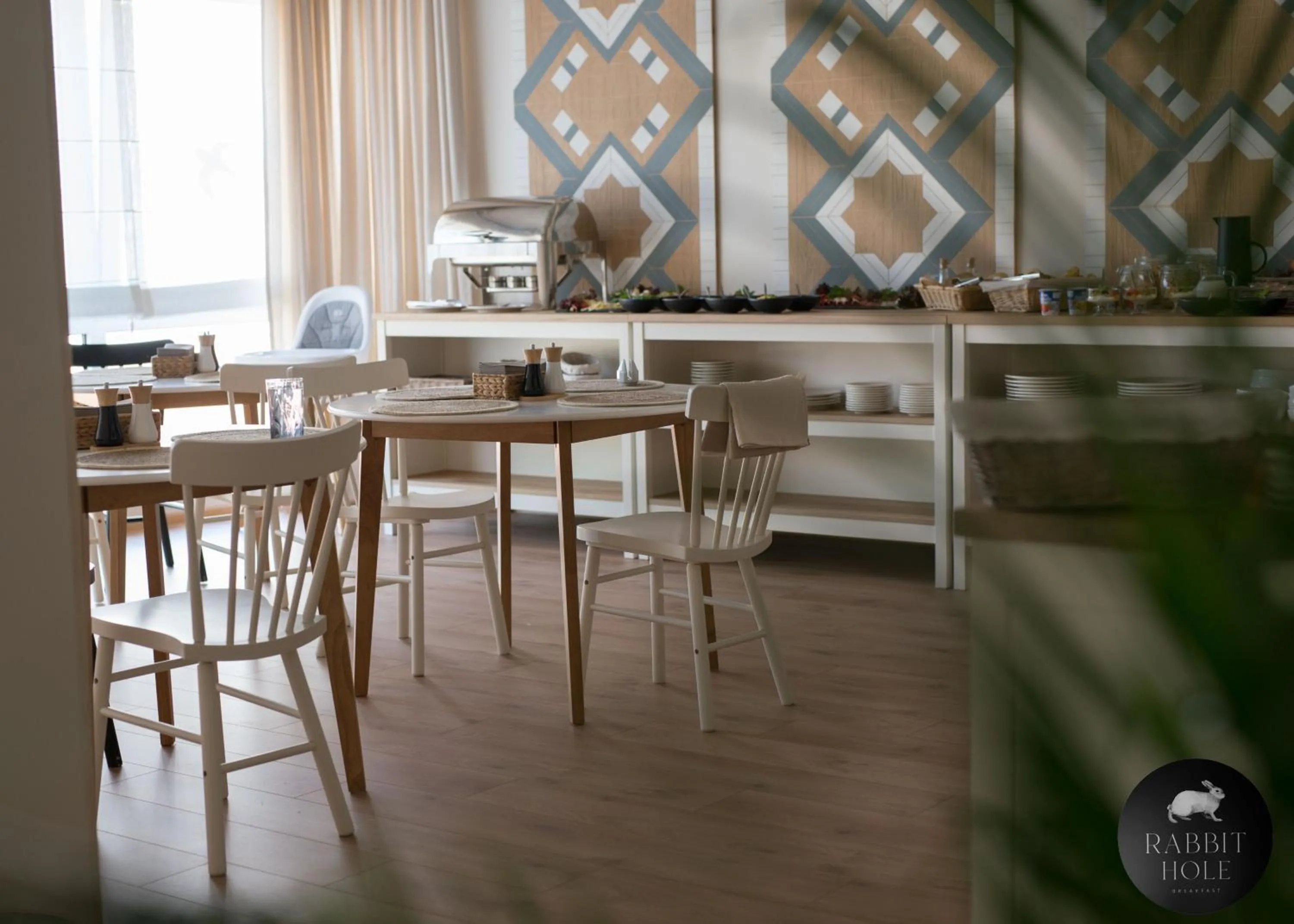 Dining area in Boutique Hotel RABBIT HOLE