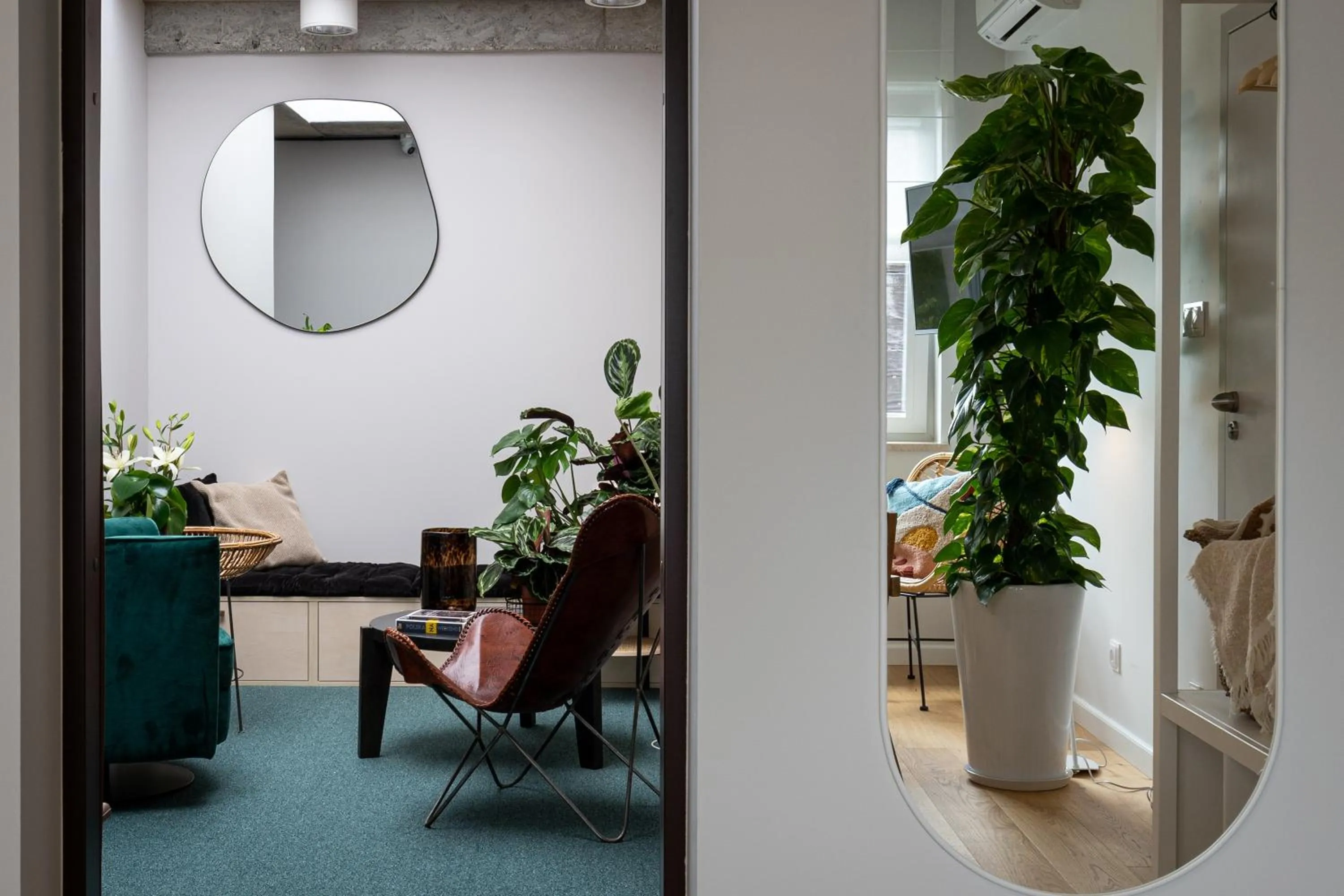 Patio in Boutique Hotel RABBIT HOLE