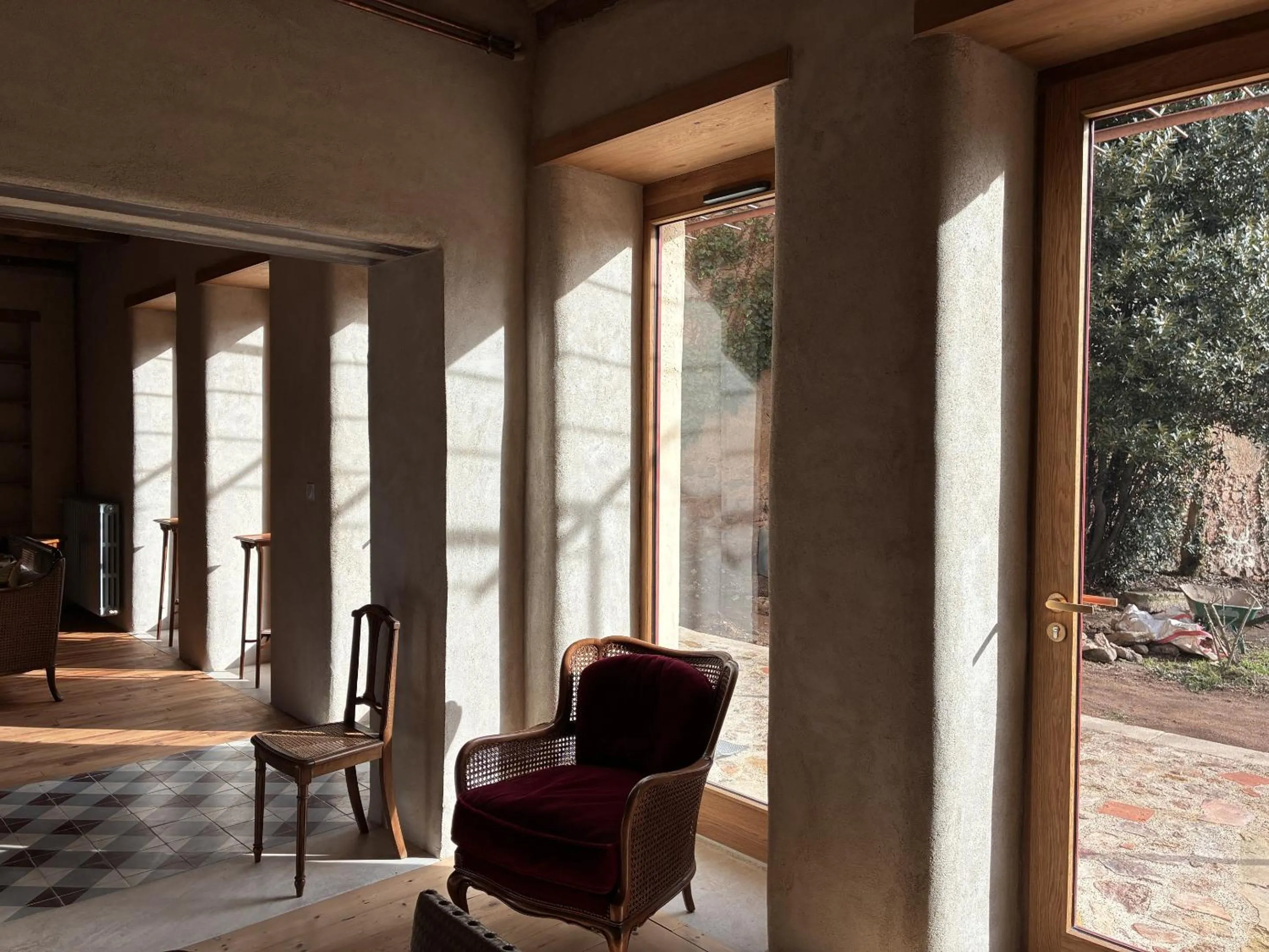 Living room in Maison d'hôtes "Les Tillets"