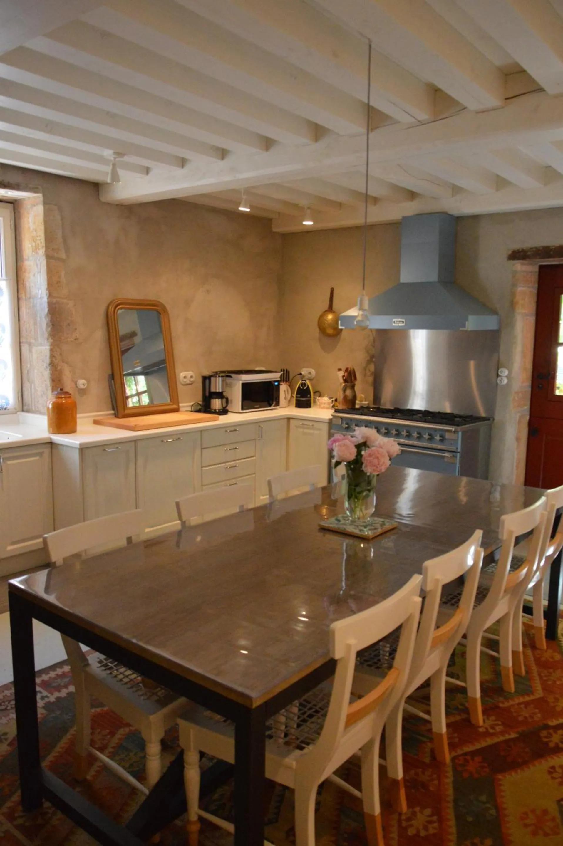 Kitchen or kitchenette in Maison d'hôtes - Les Tillets