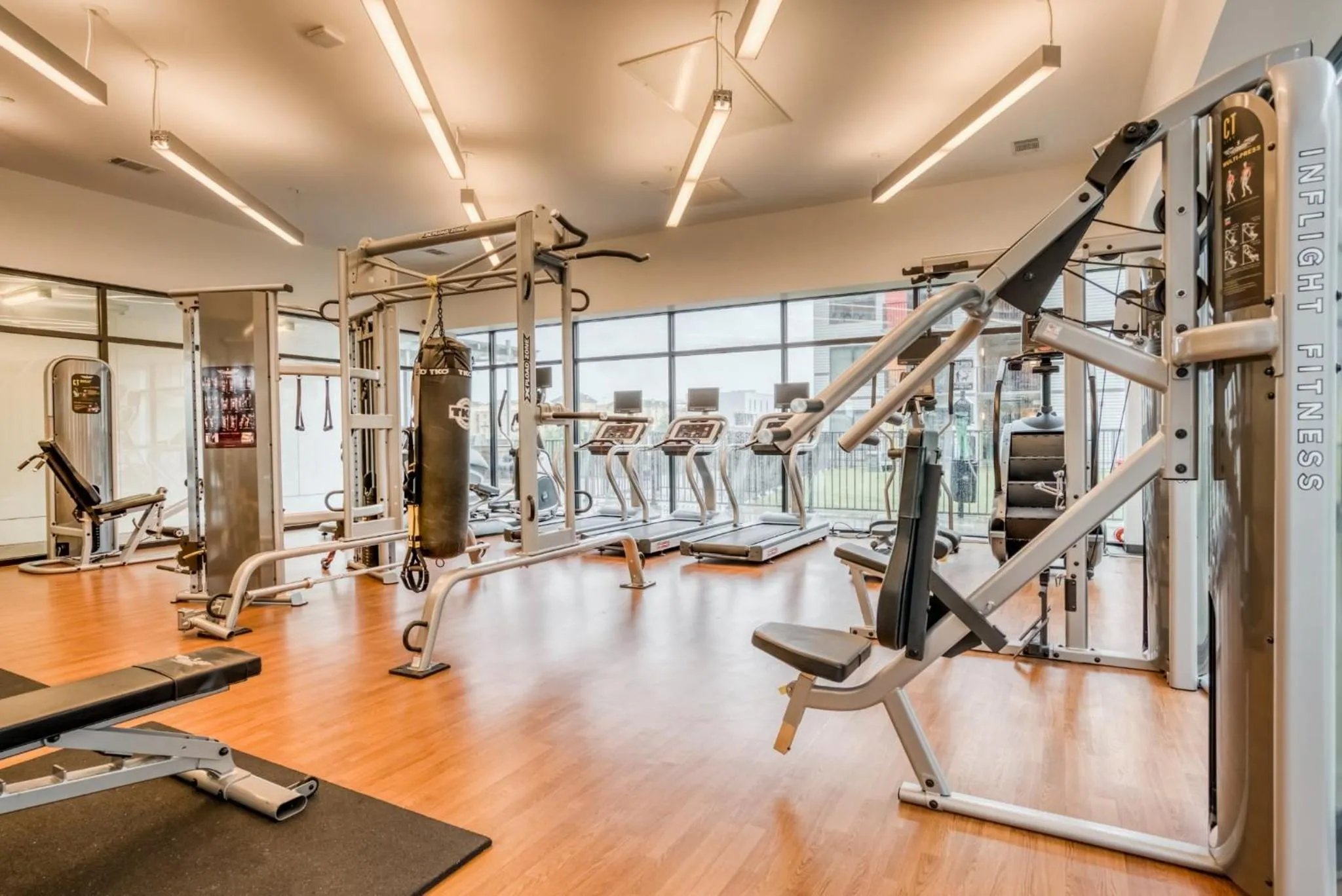 Fitness centre/facilities in Lodgeur Midtown, Houston - close to Downtown & Texas Medical Center