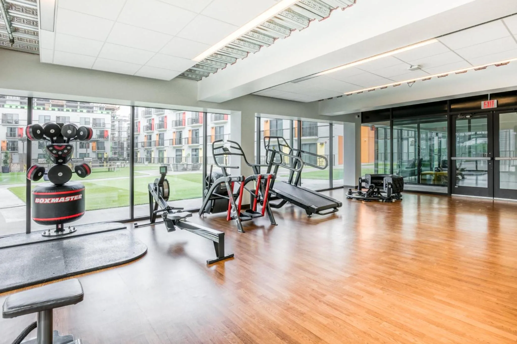 Fitness centre/facilities in Lodgeur Midtown, Houston - close to Downtown & Texas Medical Center