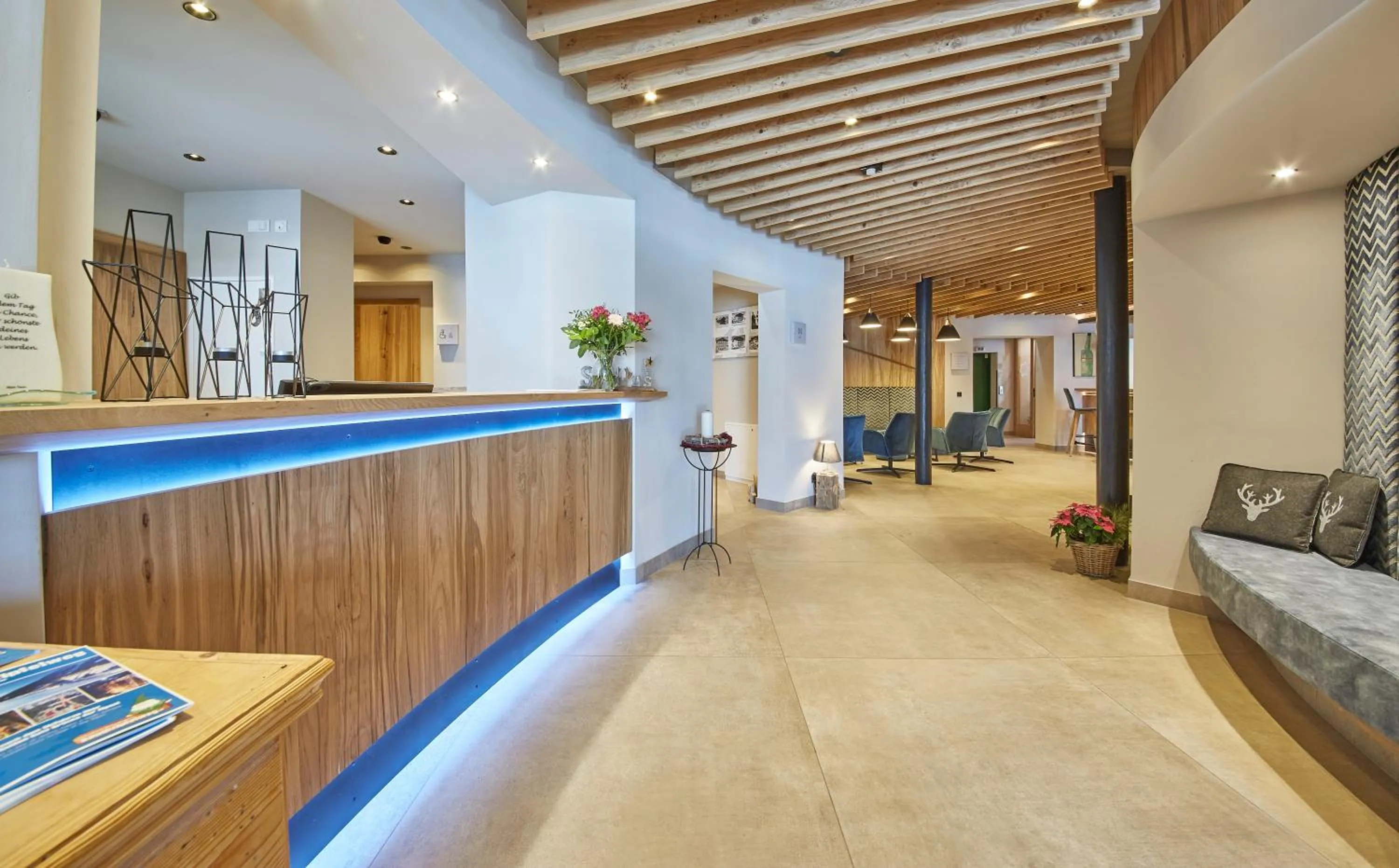 Lobby or reception in Hotel Gungau