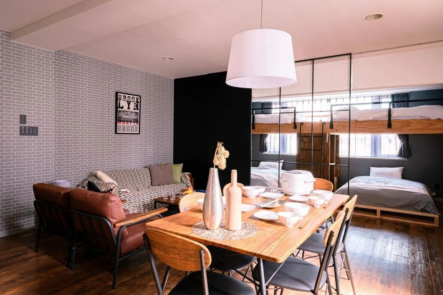 Bed in One living in 24 - Vacation STAY 83393