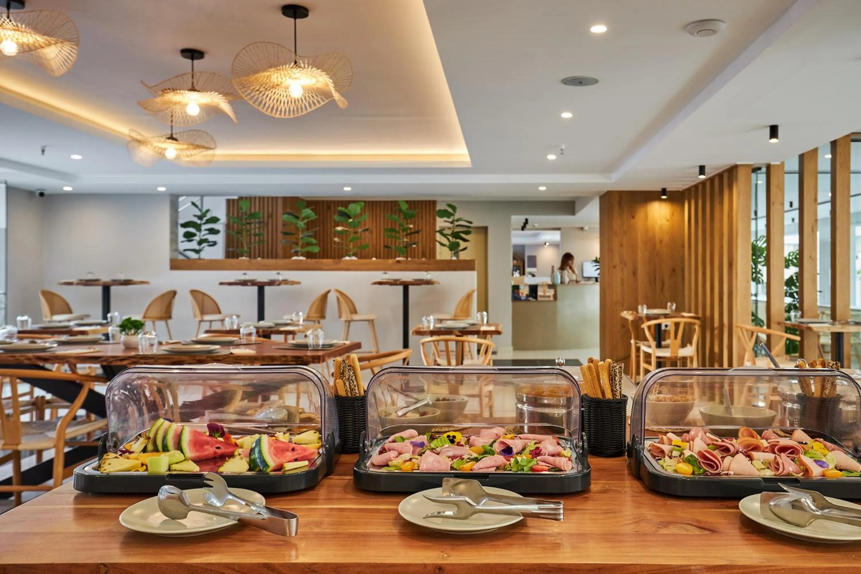 Buffet breakfast in Lotus Rise Hotel - Adults Only