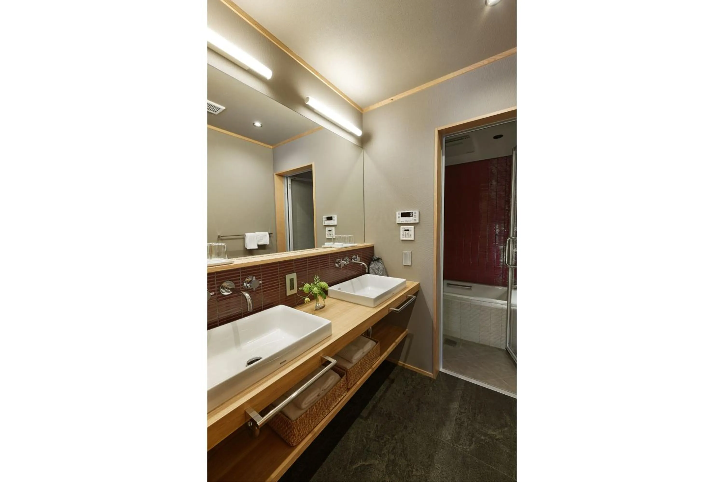 Bathroom in Tasokare Machiya House