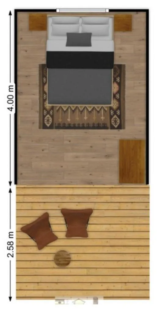 Floor plan in Ballina Beach Nature Resort