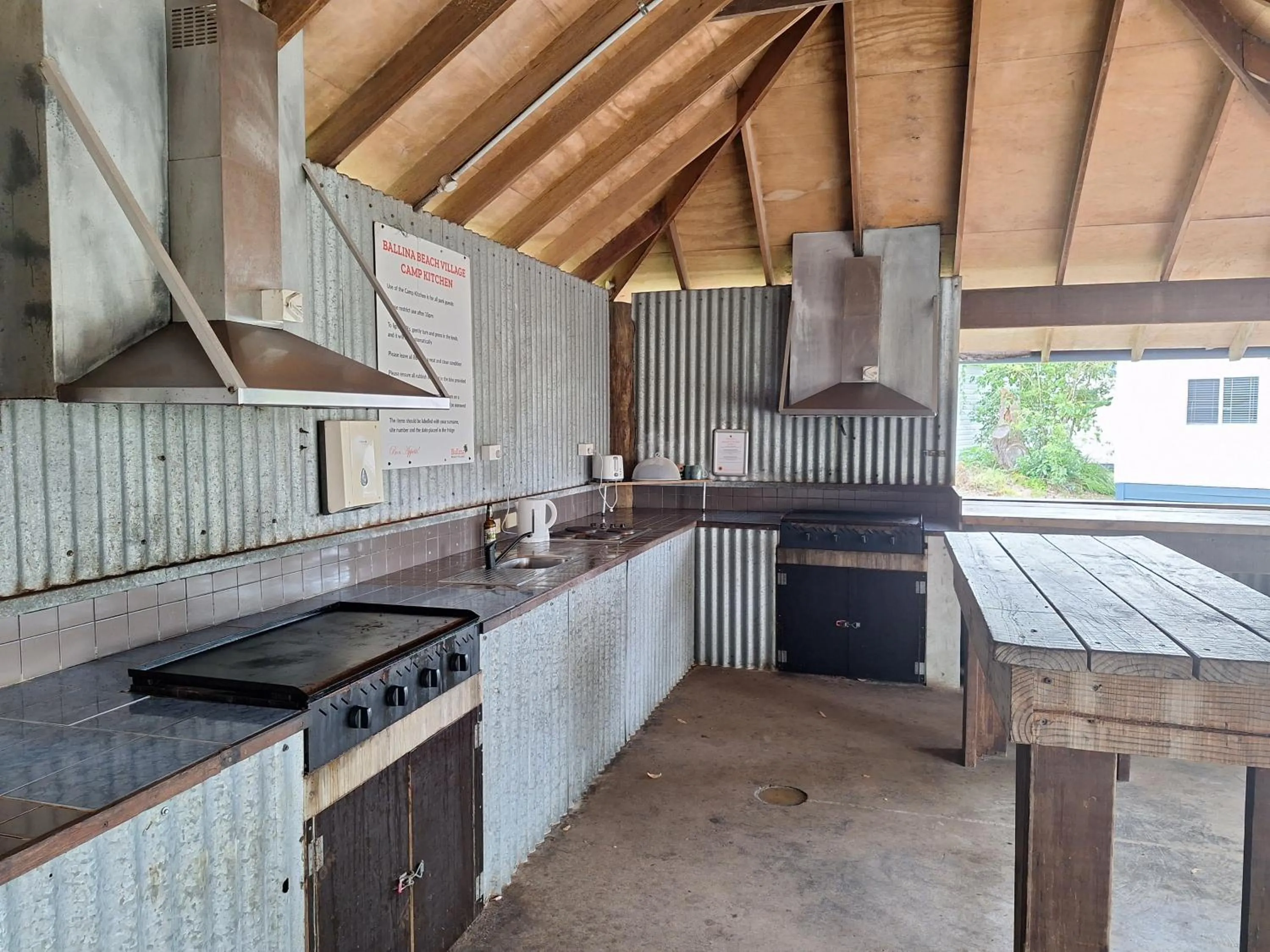 Kitchen or kitchenette in Ballina Beach Nature Resort
