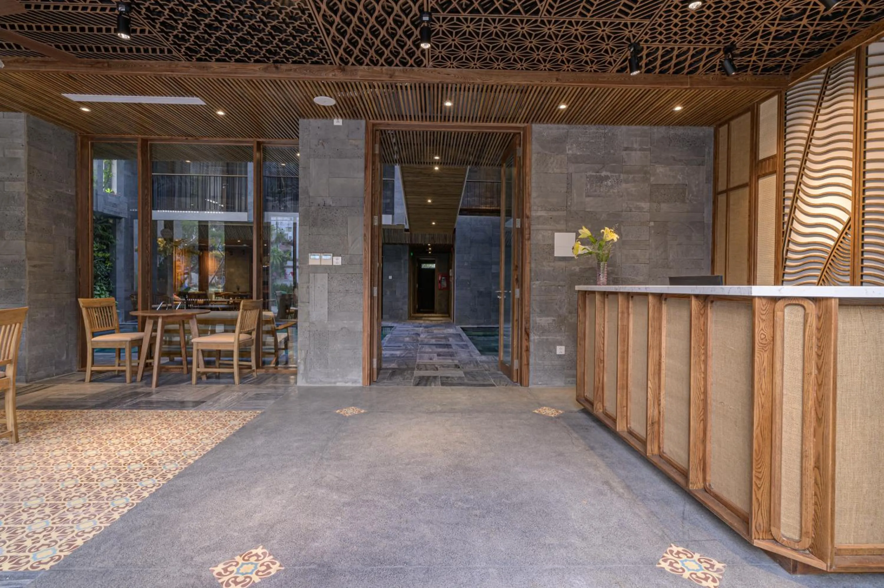 Lobby or reception in Le Boutique Danang
