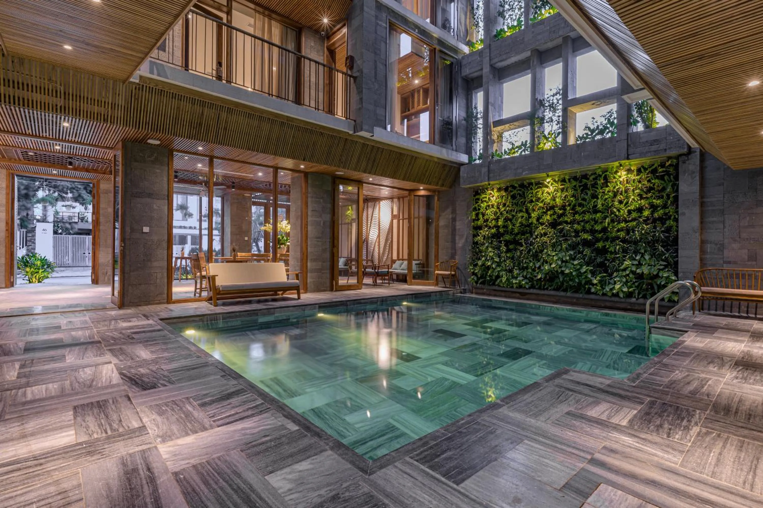 Swimming pool in Le Boutique Danang