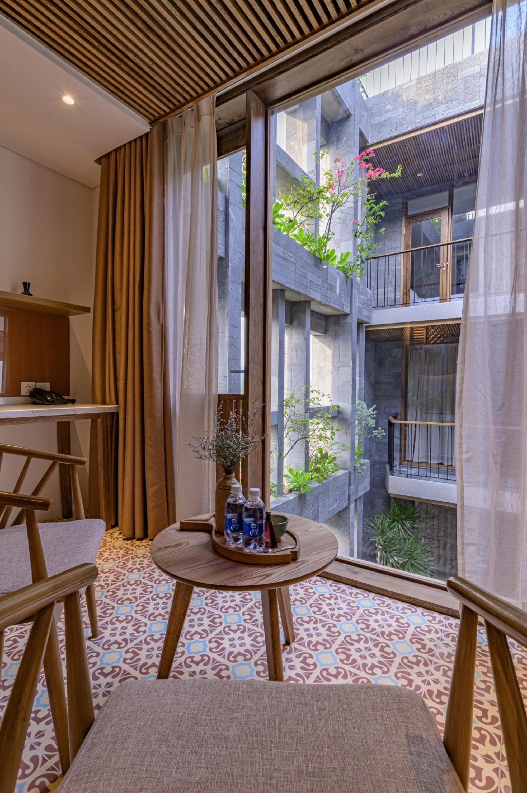 Garden view in Le Boutique Danang