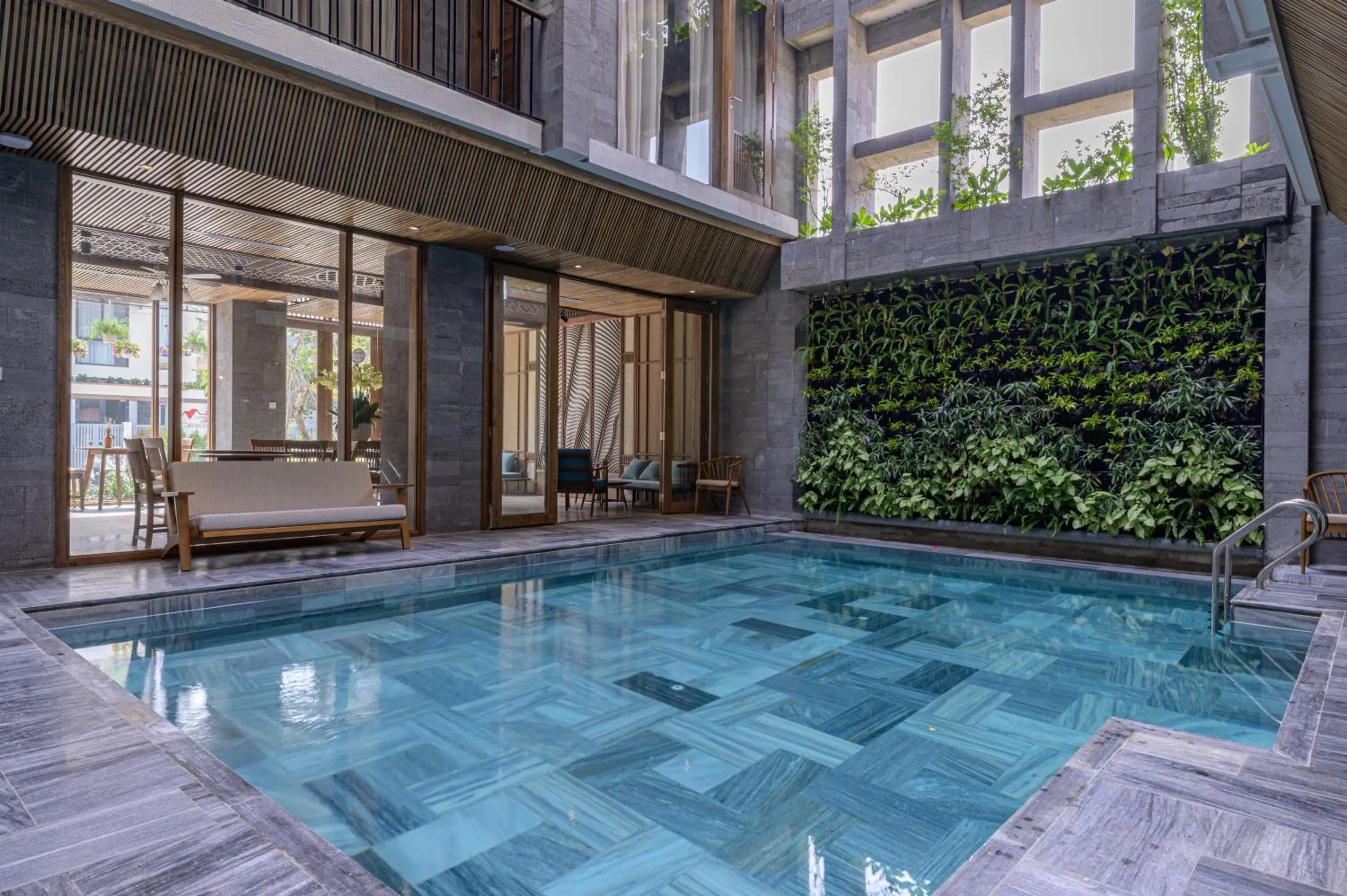 Swimming pool in Le Boutique Danang