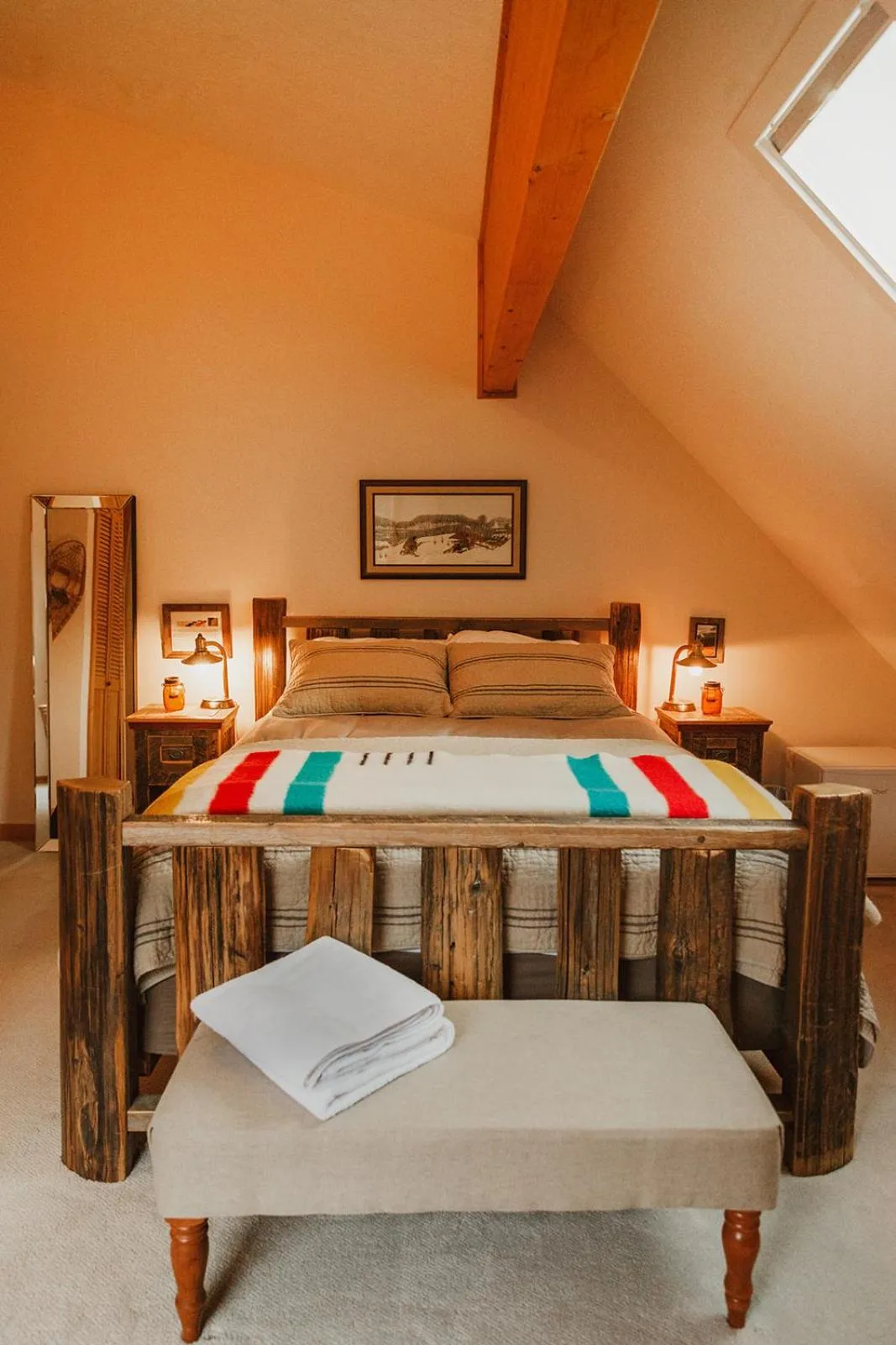 Bed in Ambleside Lodge Bed & Breakfast