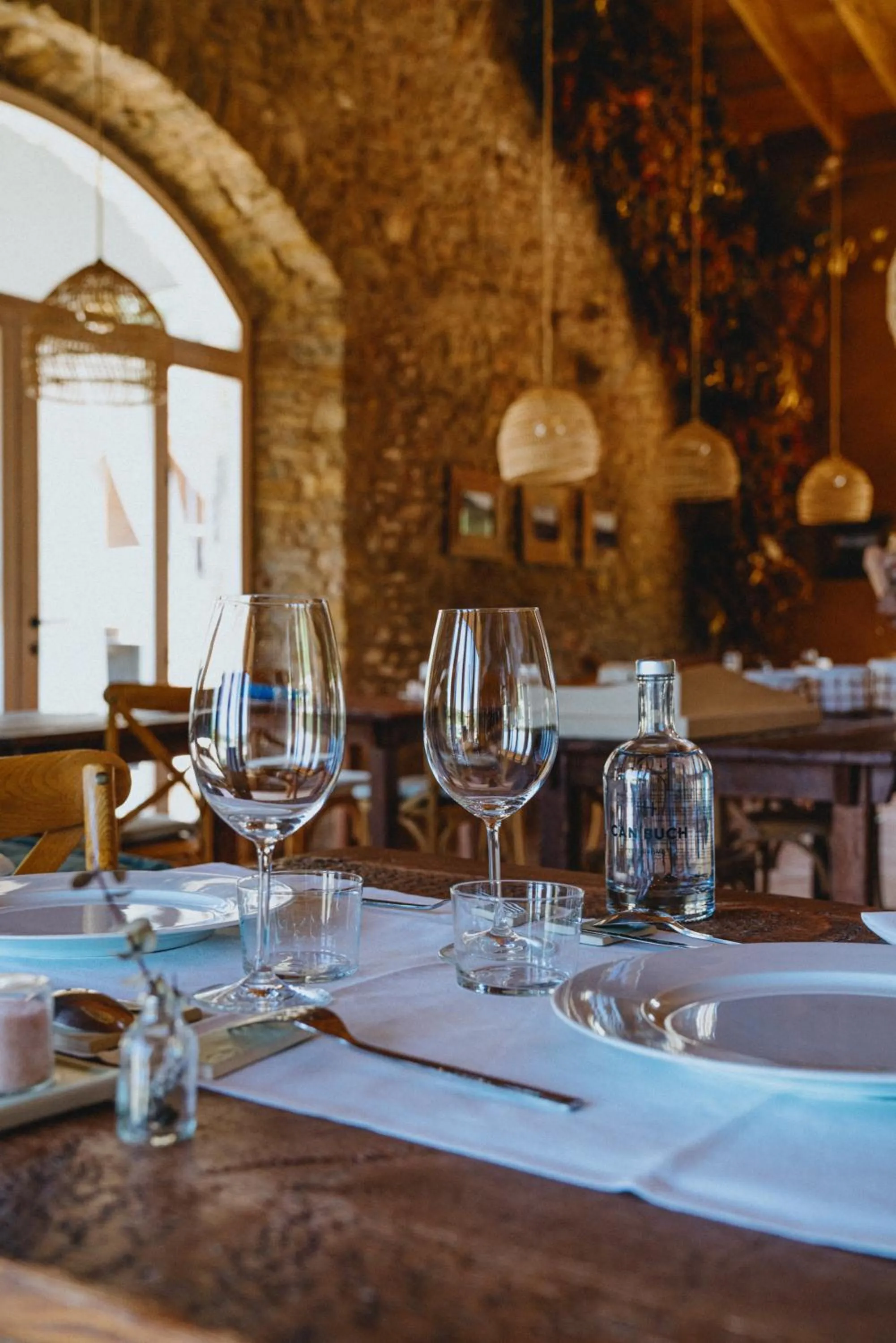 Food and drinks in ECOTurisme Can Buch HOTEL