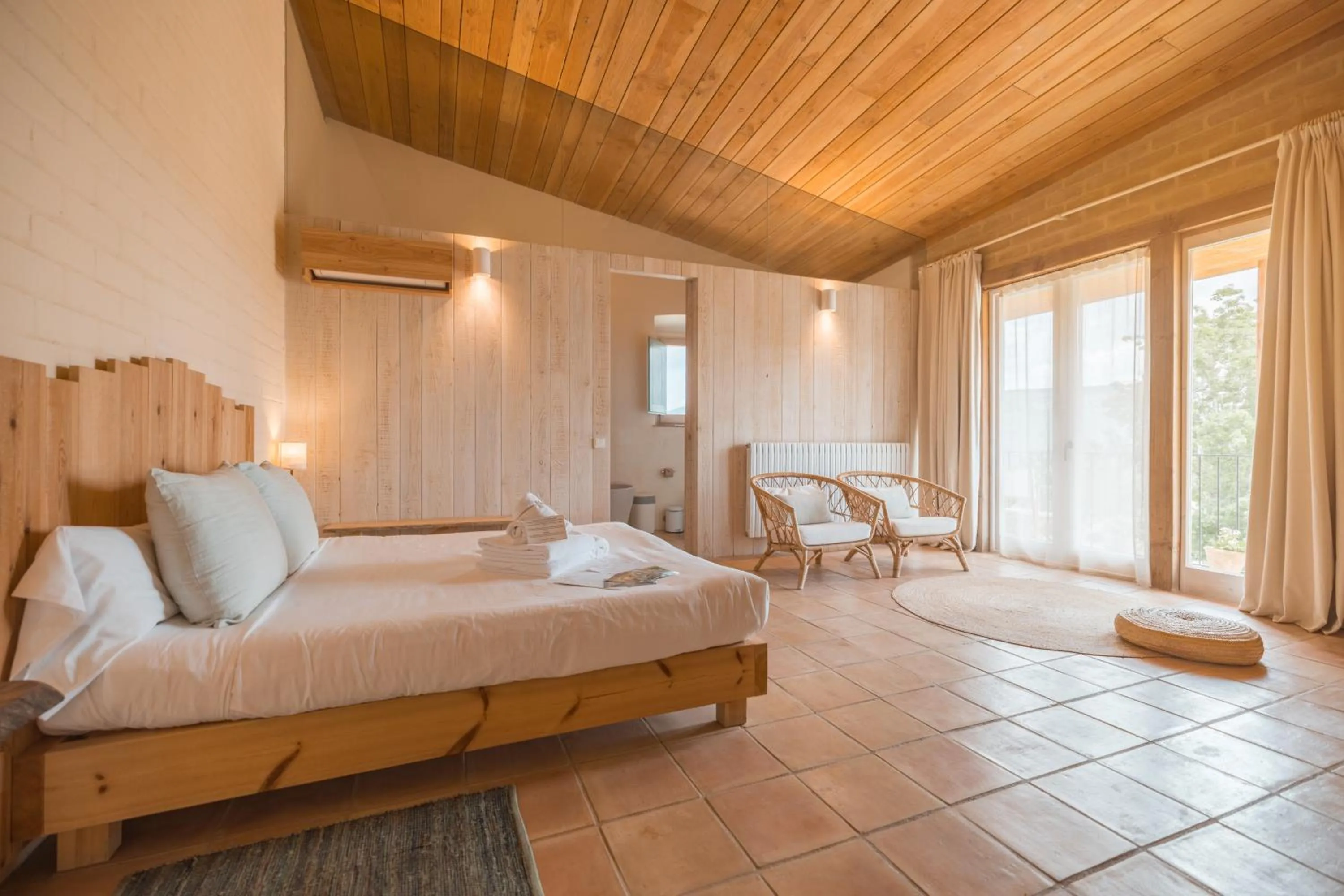 Photo of the whole room, Bed in ECOTurisme Can Buch HOTEL