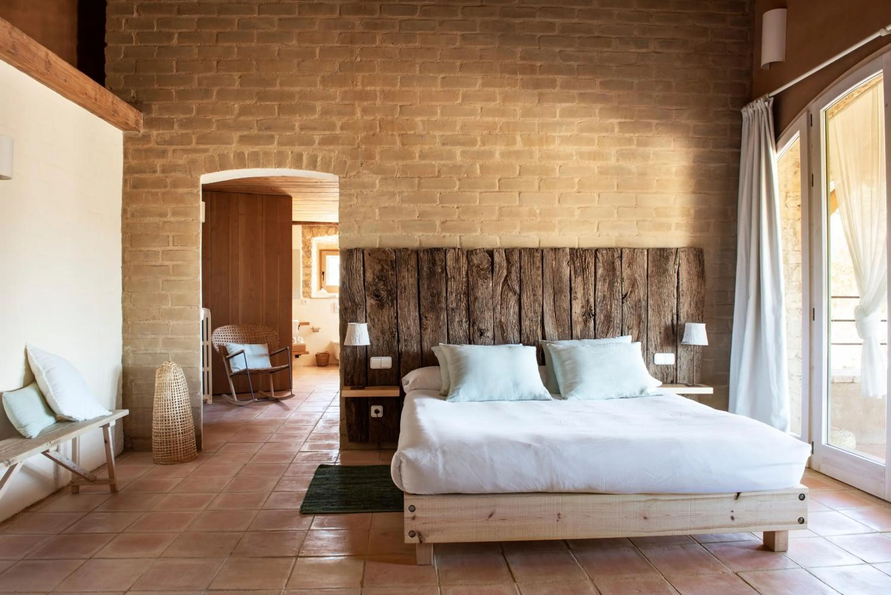 Photo of the whole room, Bed in ECOTurisme Can Buch HOTEL