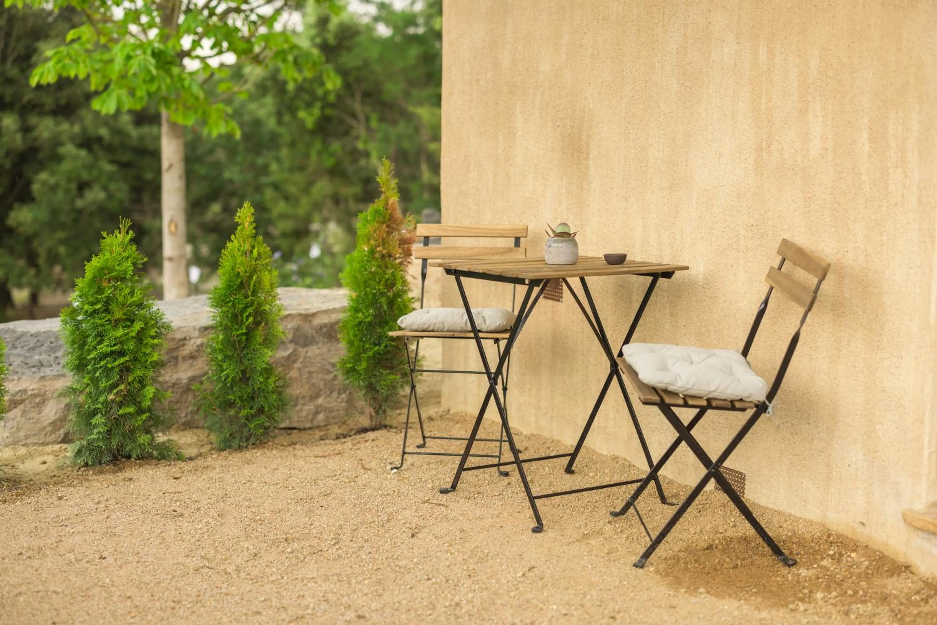 Balcony/Terrace in ECOTurisme Can Buch HOTEL