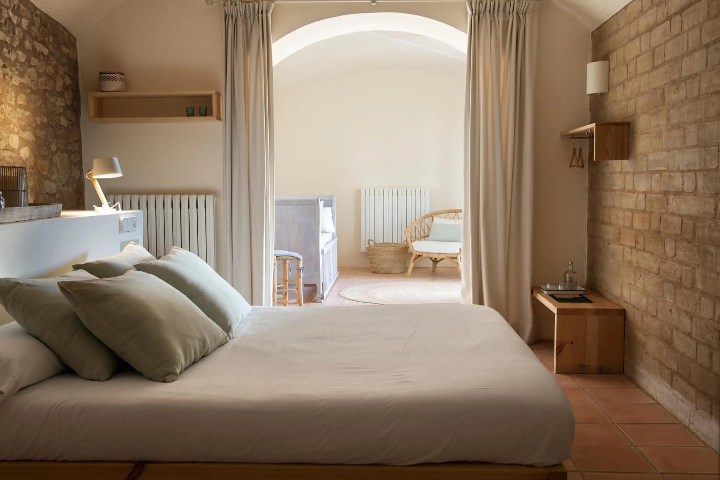 Bed in ECOTurisme Can Buch HOTEL