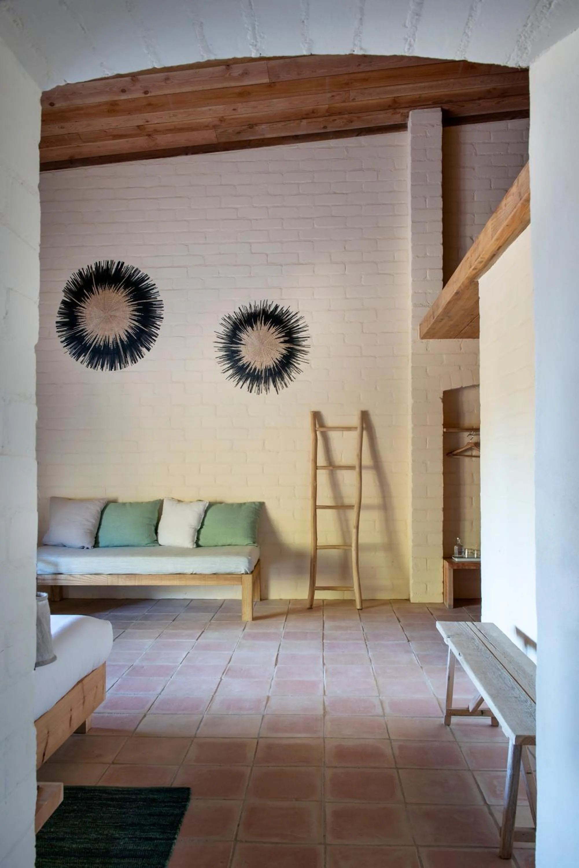 Living room in ECOTurisme Can Buch HOTEL