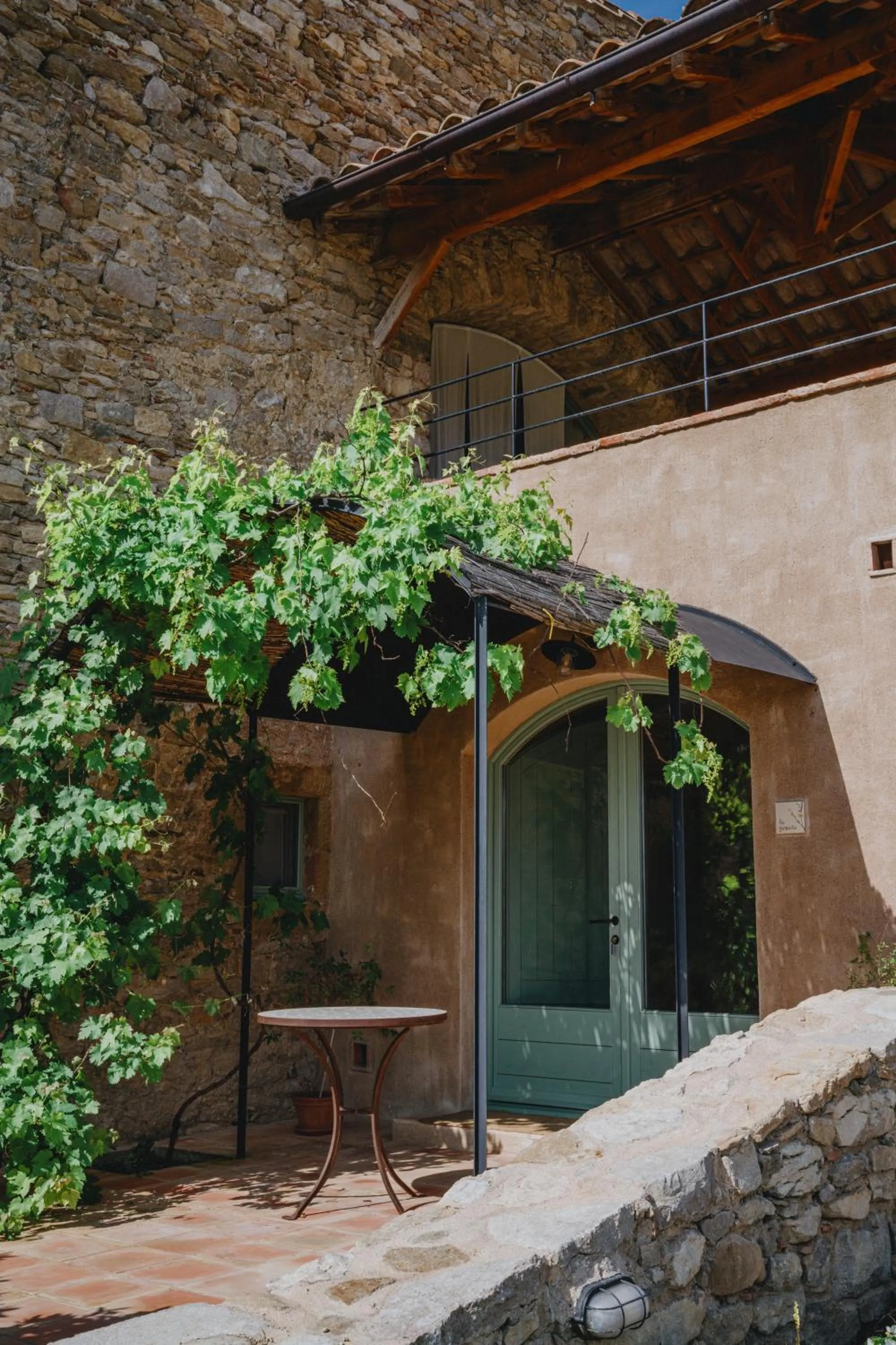 Balcony/Terrace in ECOTurisme Can Buch HOTEL
