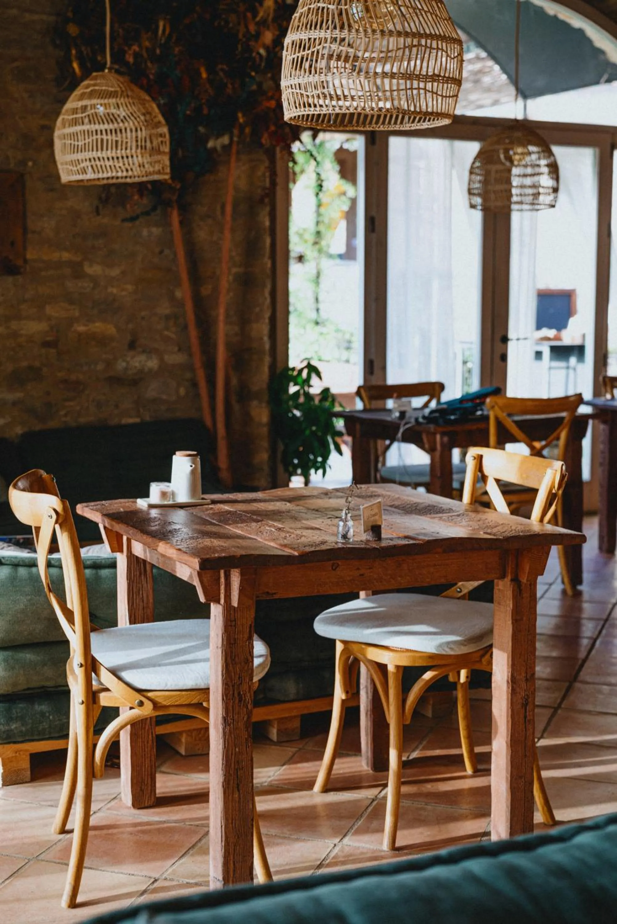 Dining area in ECOTurisme Can Buch HOTEL