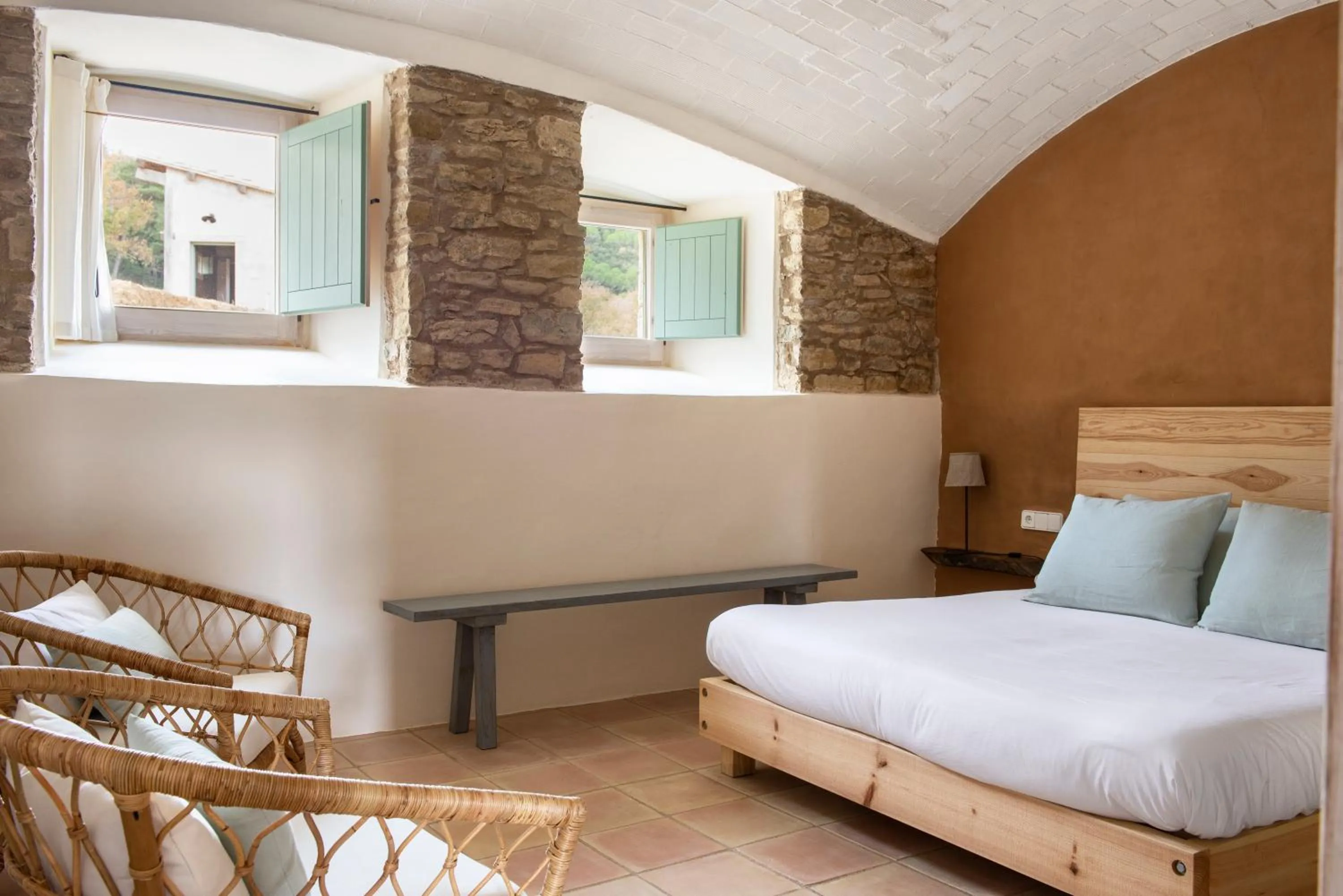 Photo of the whole room, Bed in ECOTurisme Can Buch HOTEL