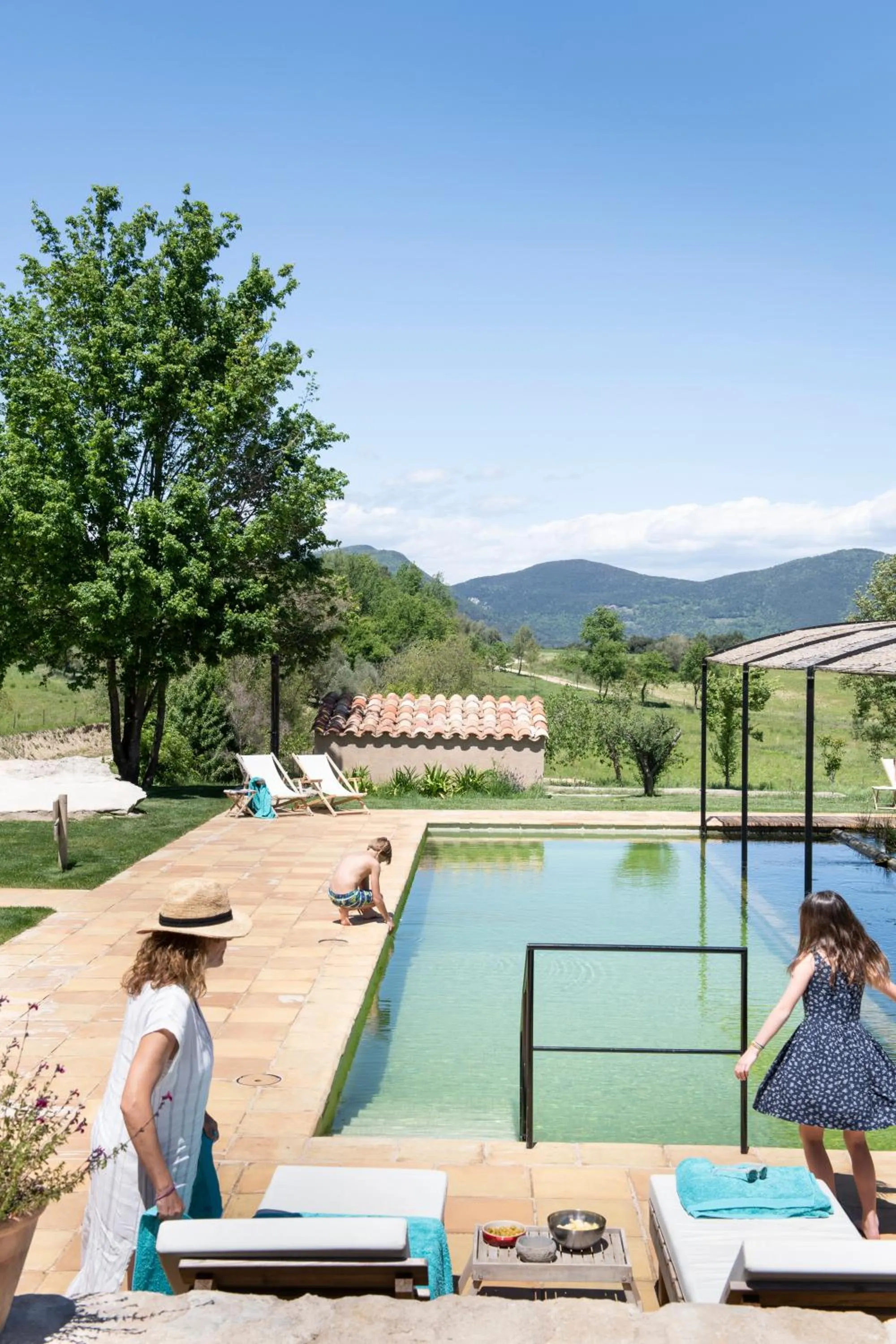 Swimming pool in ECOTurisme Can Buch HOTEL