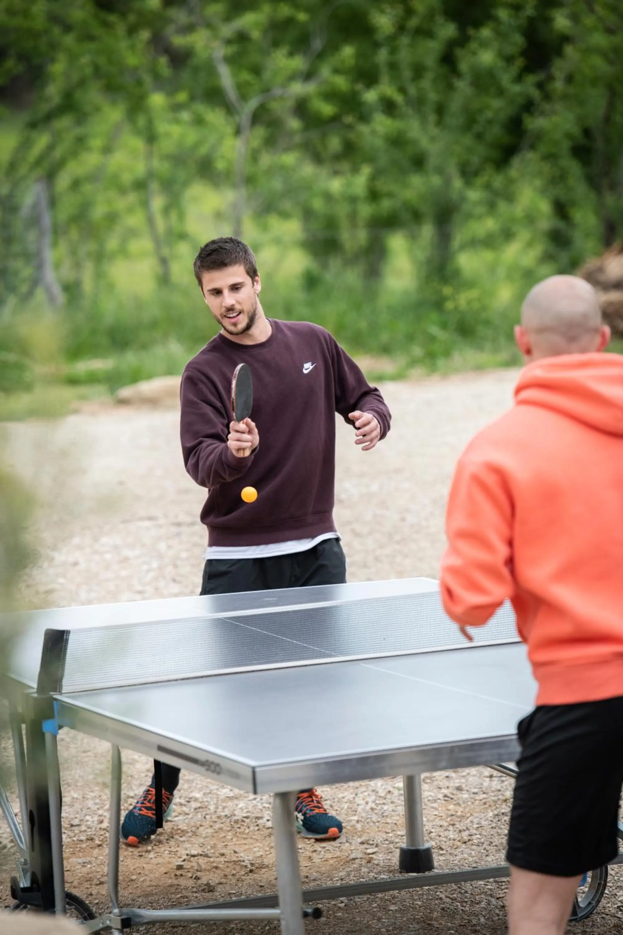 Table tennis in ECOTurisme Can Buch HOTEL