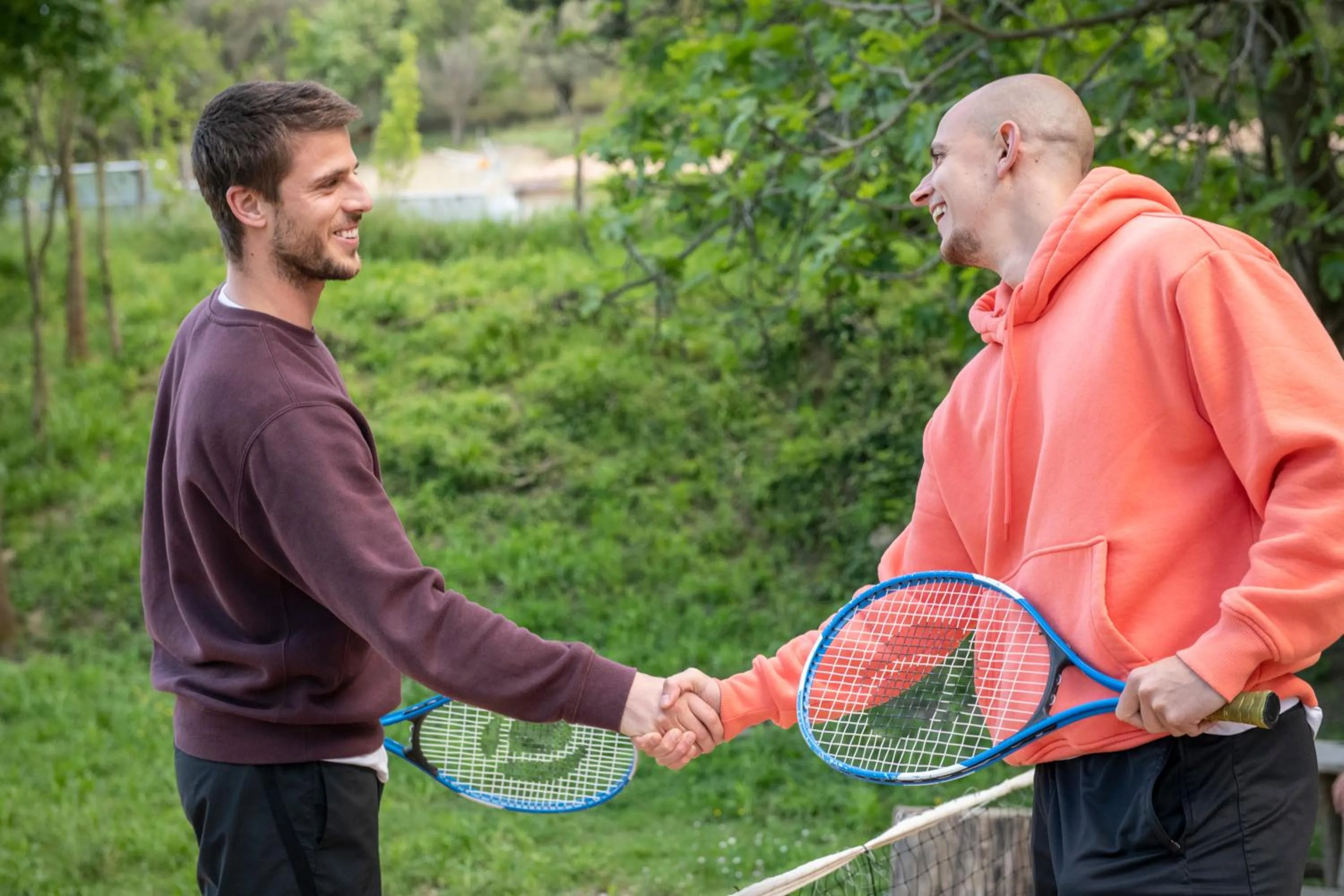 Tennis court in ECOTurisme Can Buch HOTEL