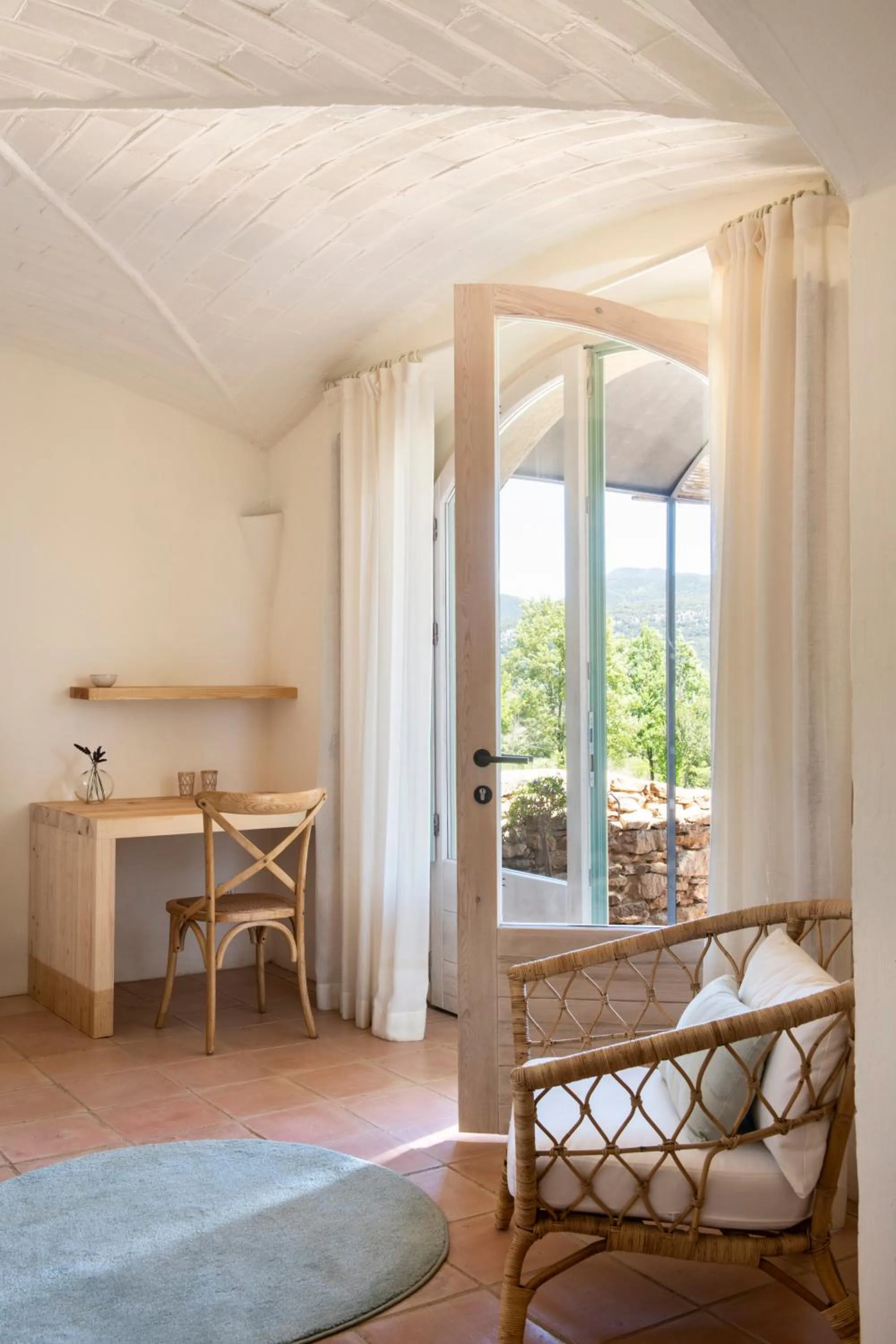 Living room in ECOTurisme Can Buch HOTEL