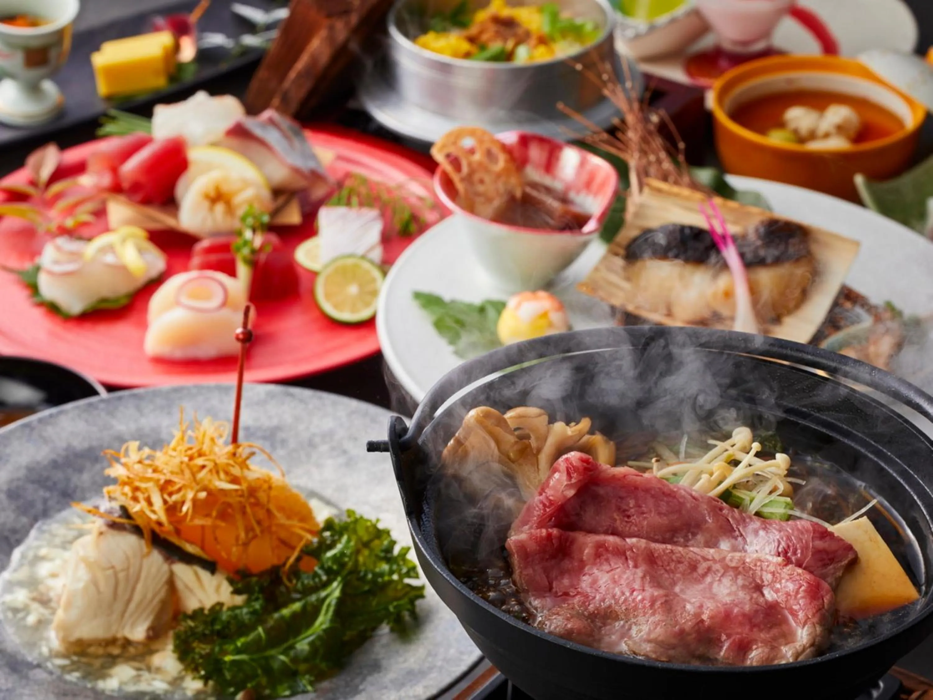 Dinner in Kanponoyado Nara