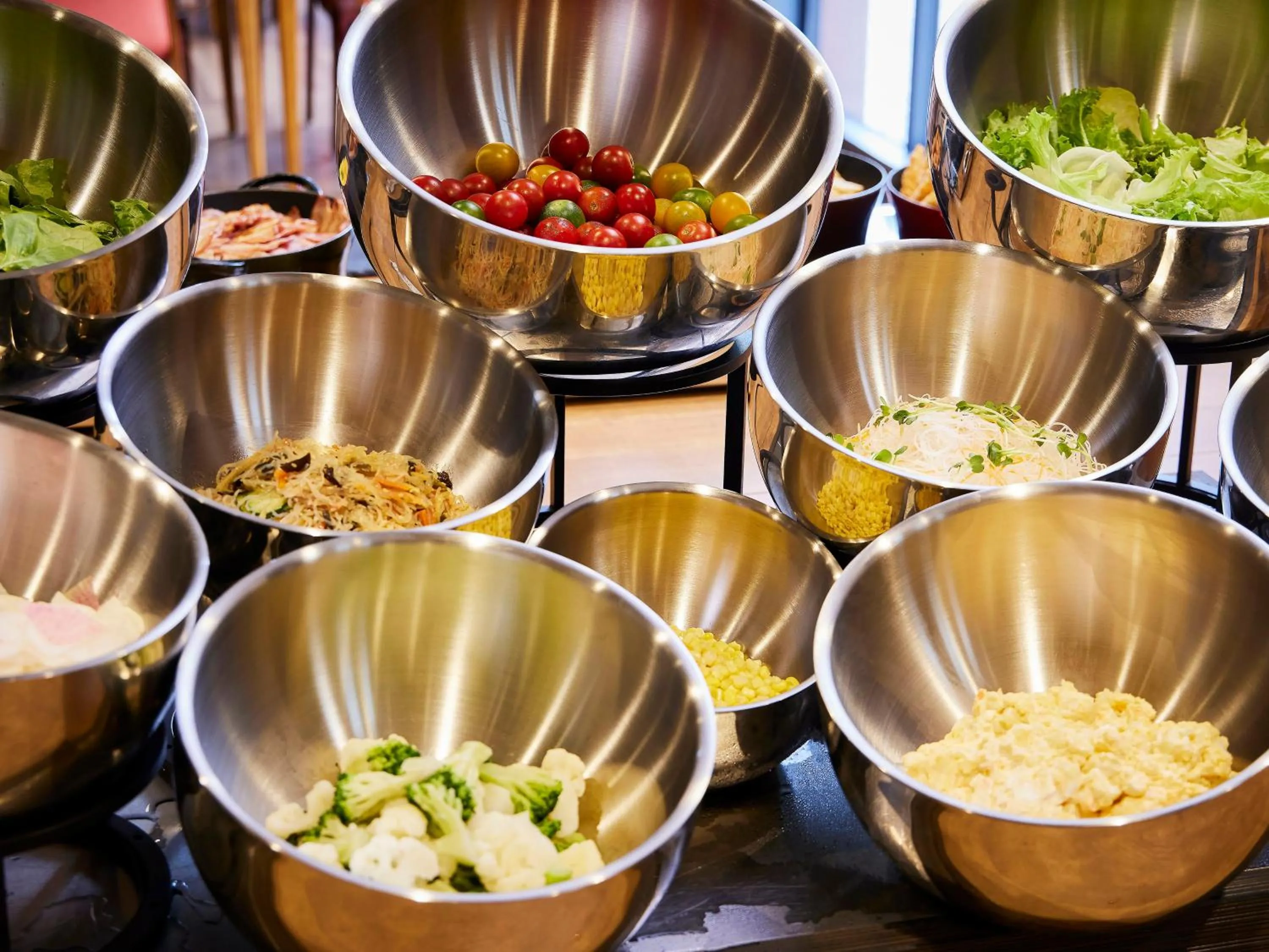 Buffet breakfast in Kanponoyado Nara