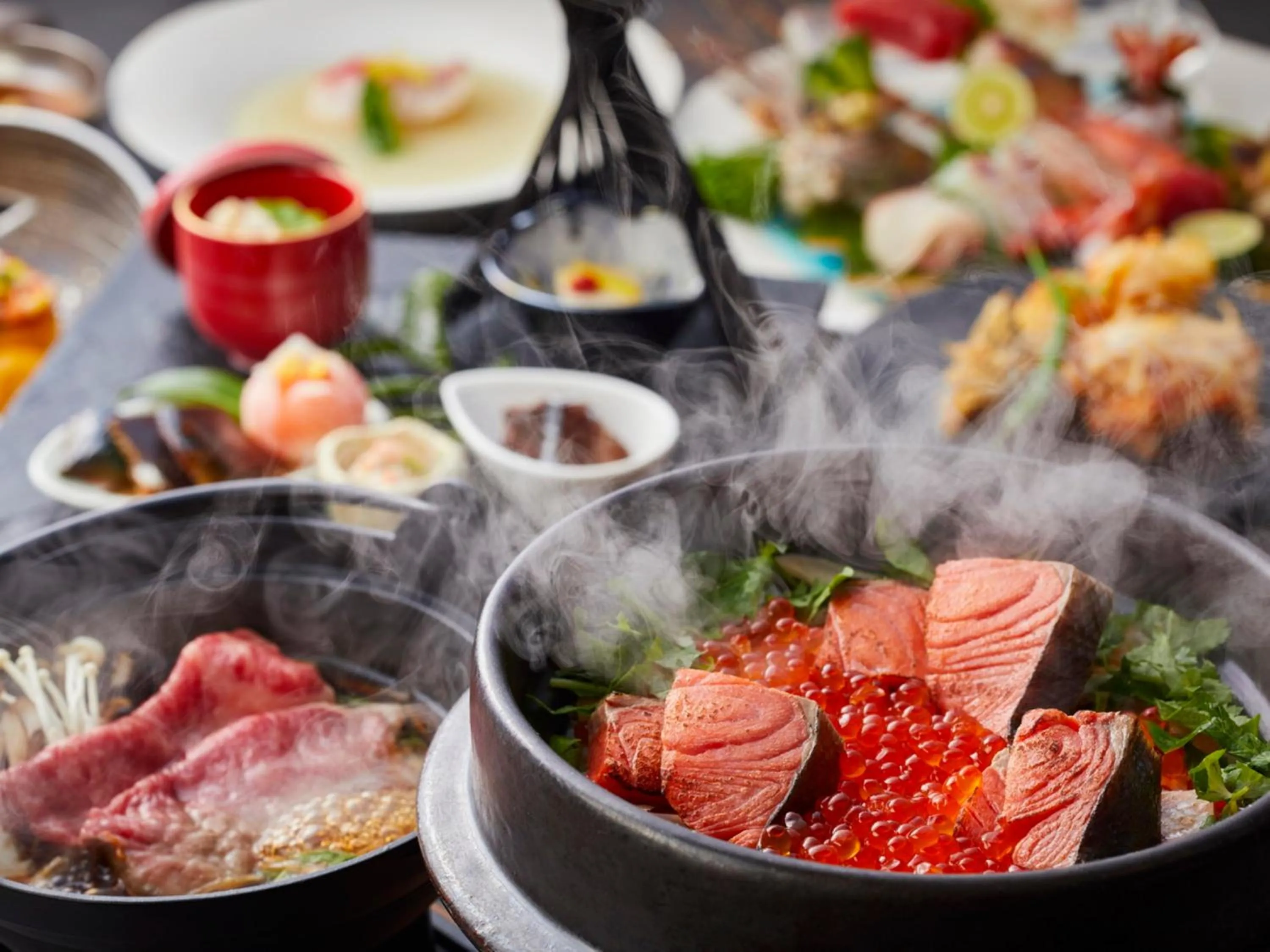 Dinner in Kanponoyado Nara