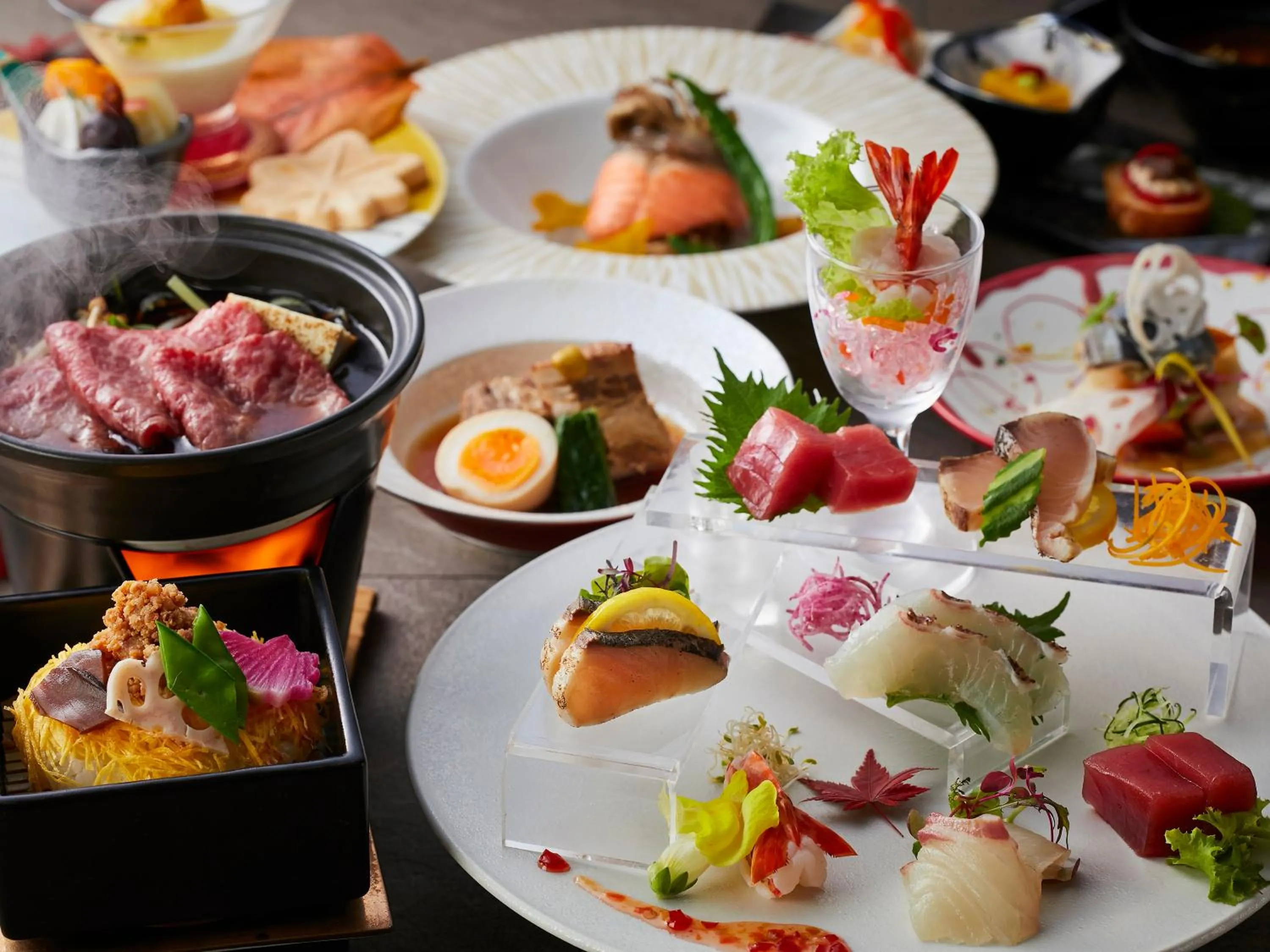 Dinner in KAMENOI HOTEL Nara