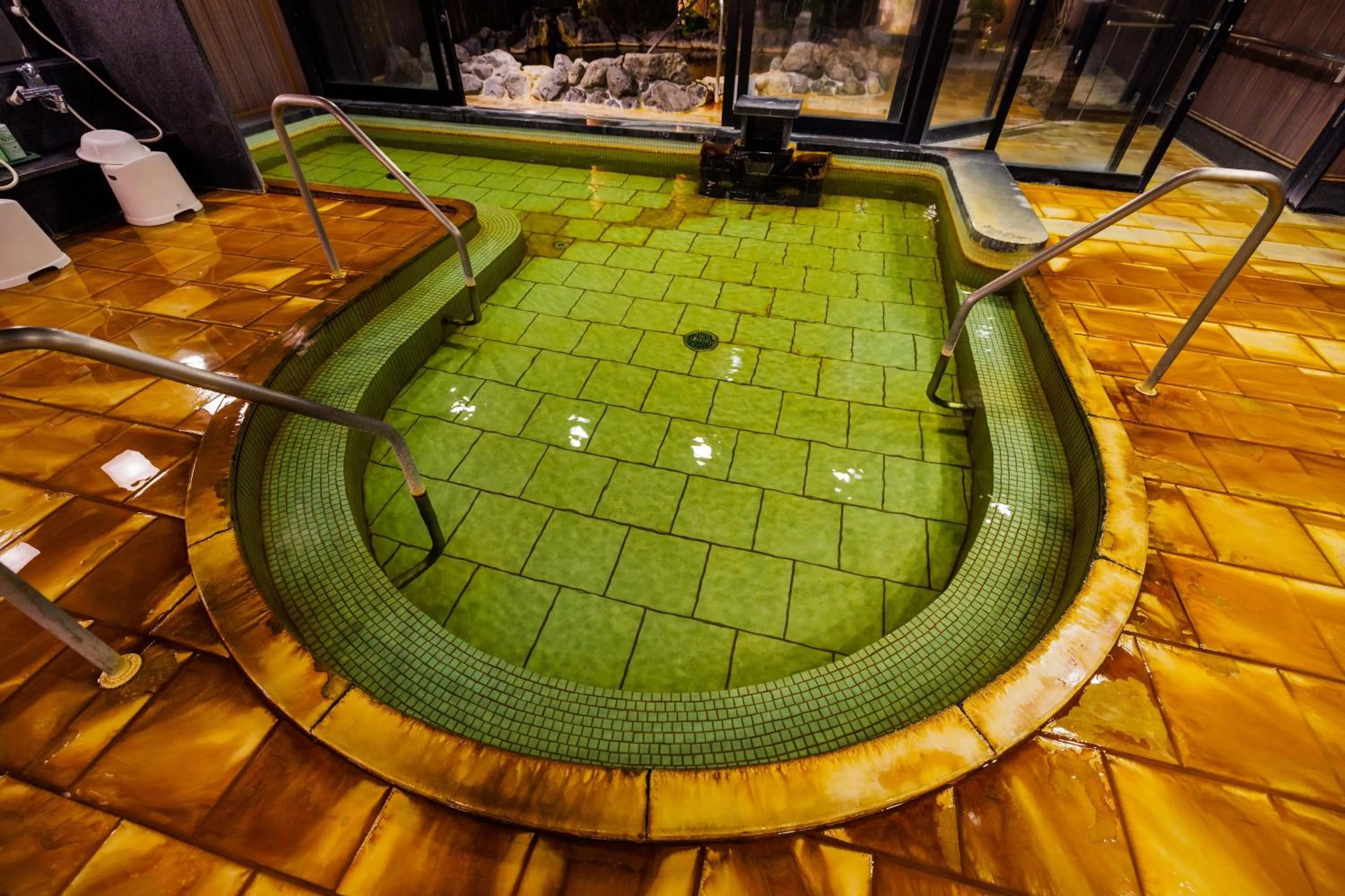 Hot Spring Bath in KAMENOI HOTEL Nara