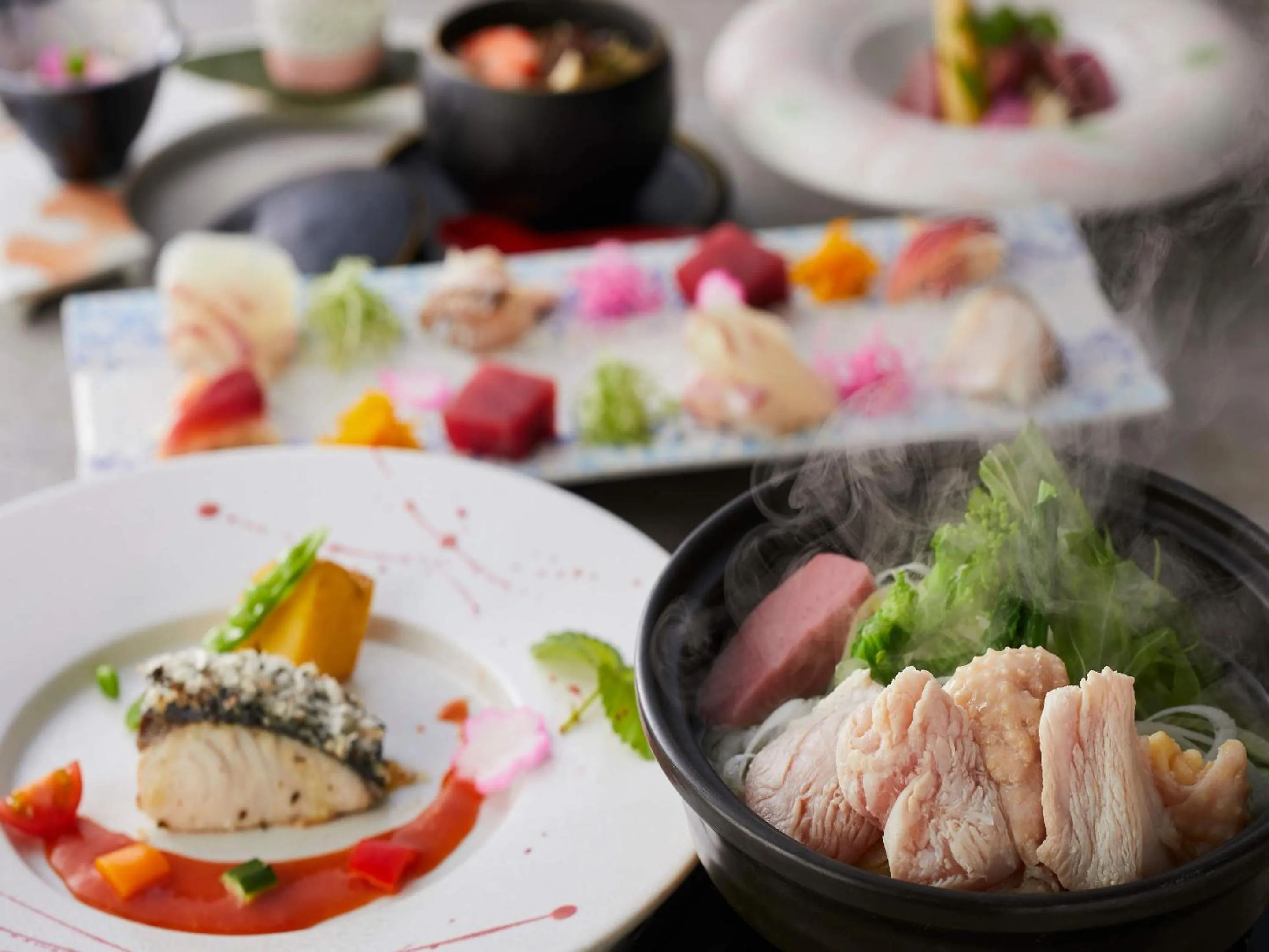 Dinner in KAMENOI HOTEL Nara