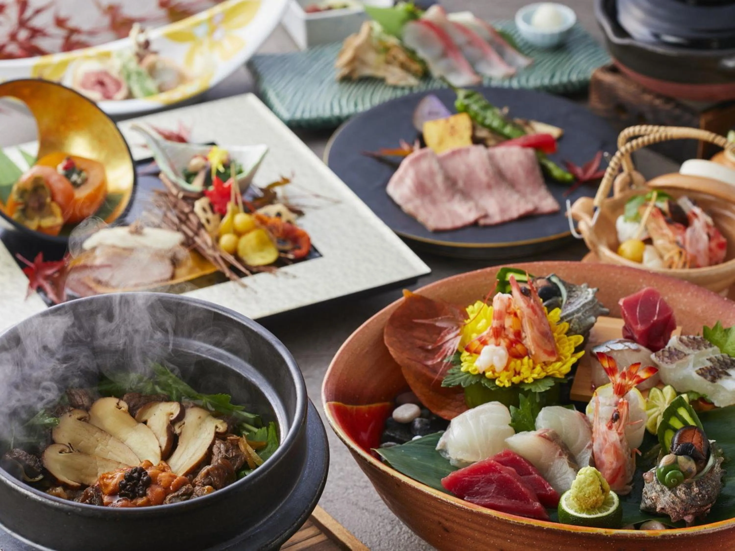 Dinner in Kanponoyado Nara