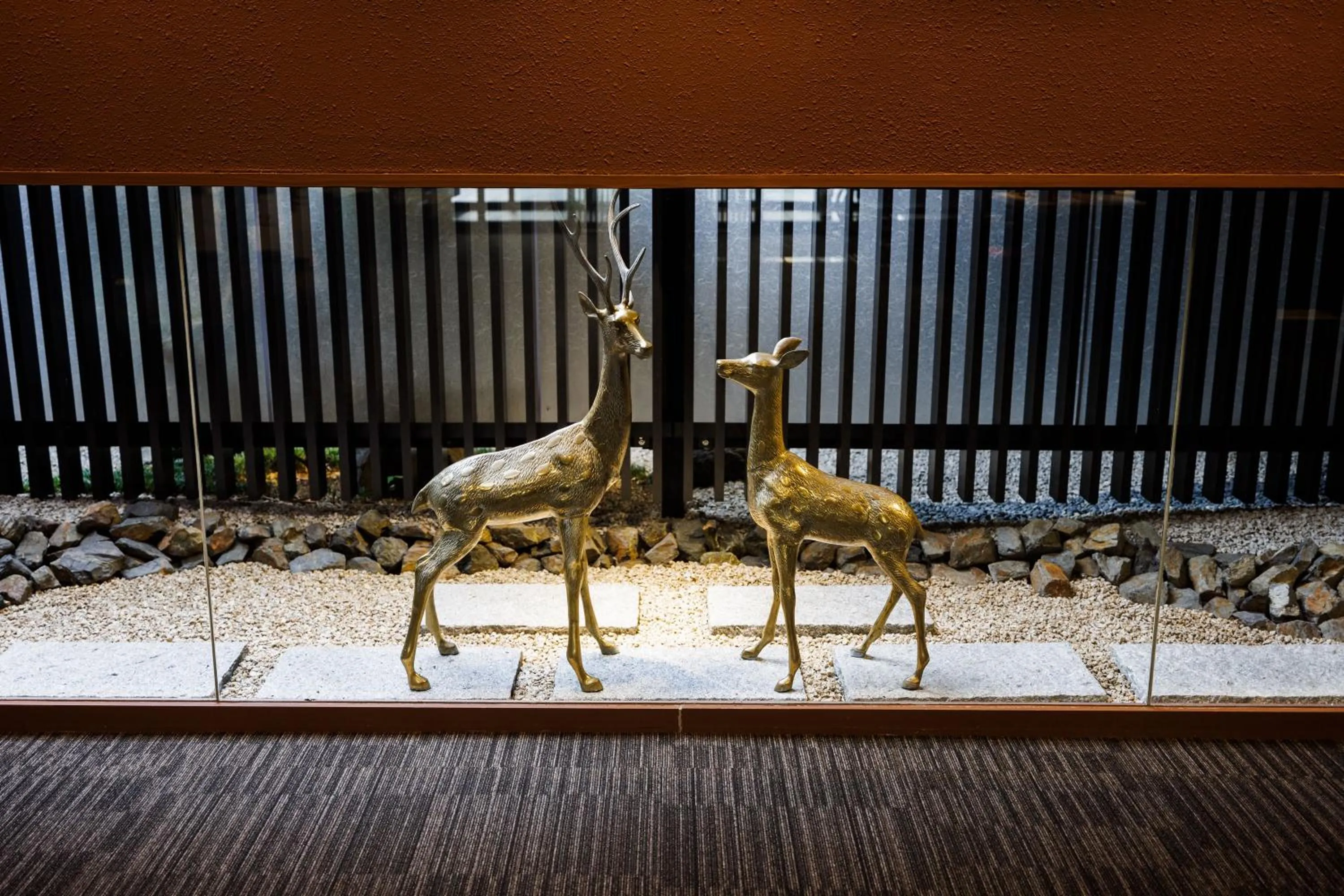 Decorative detail in KAMENOI HOTEL Nara