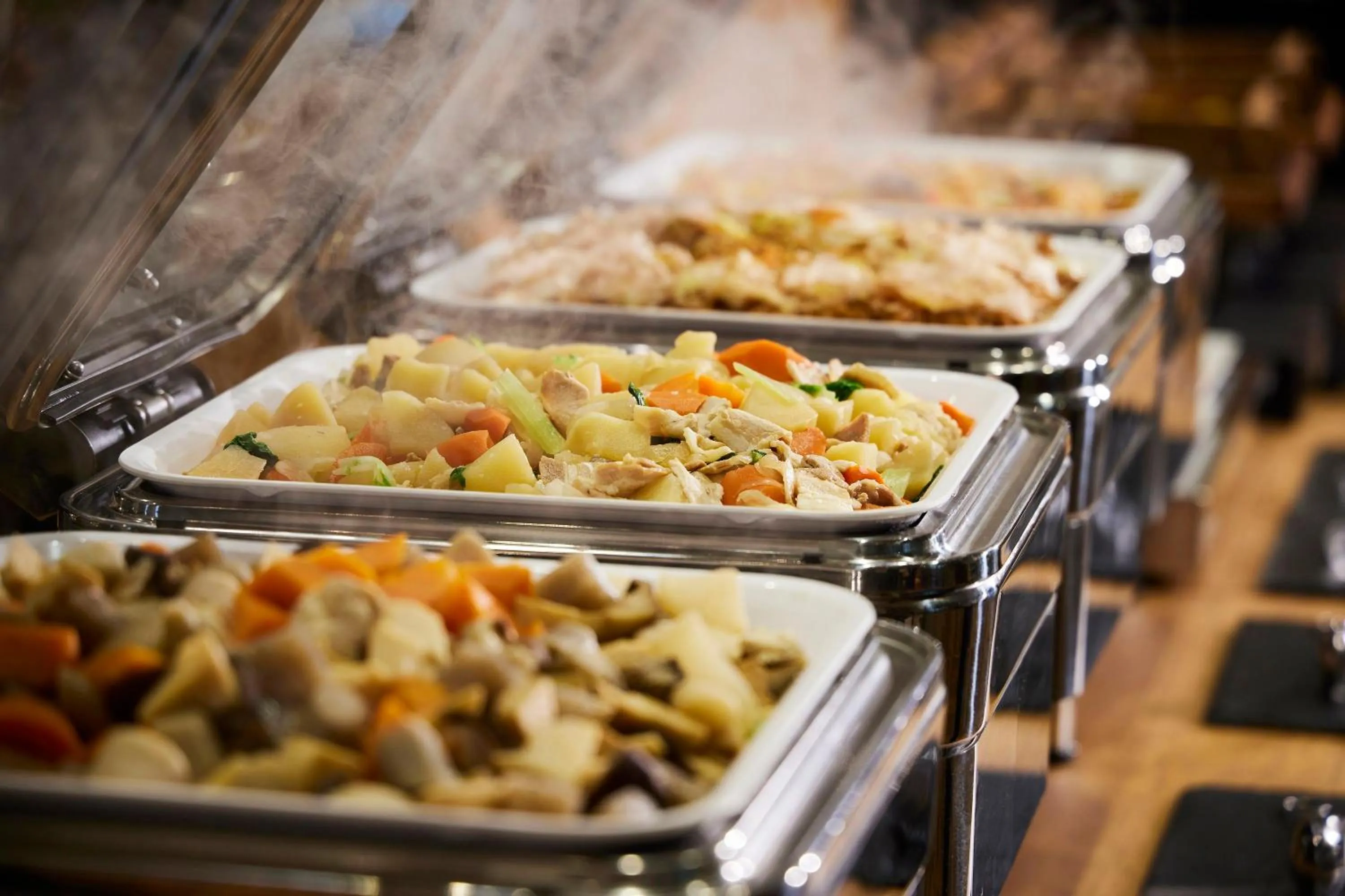 Buffet breakfast in KAMENOI HOTEL Nara