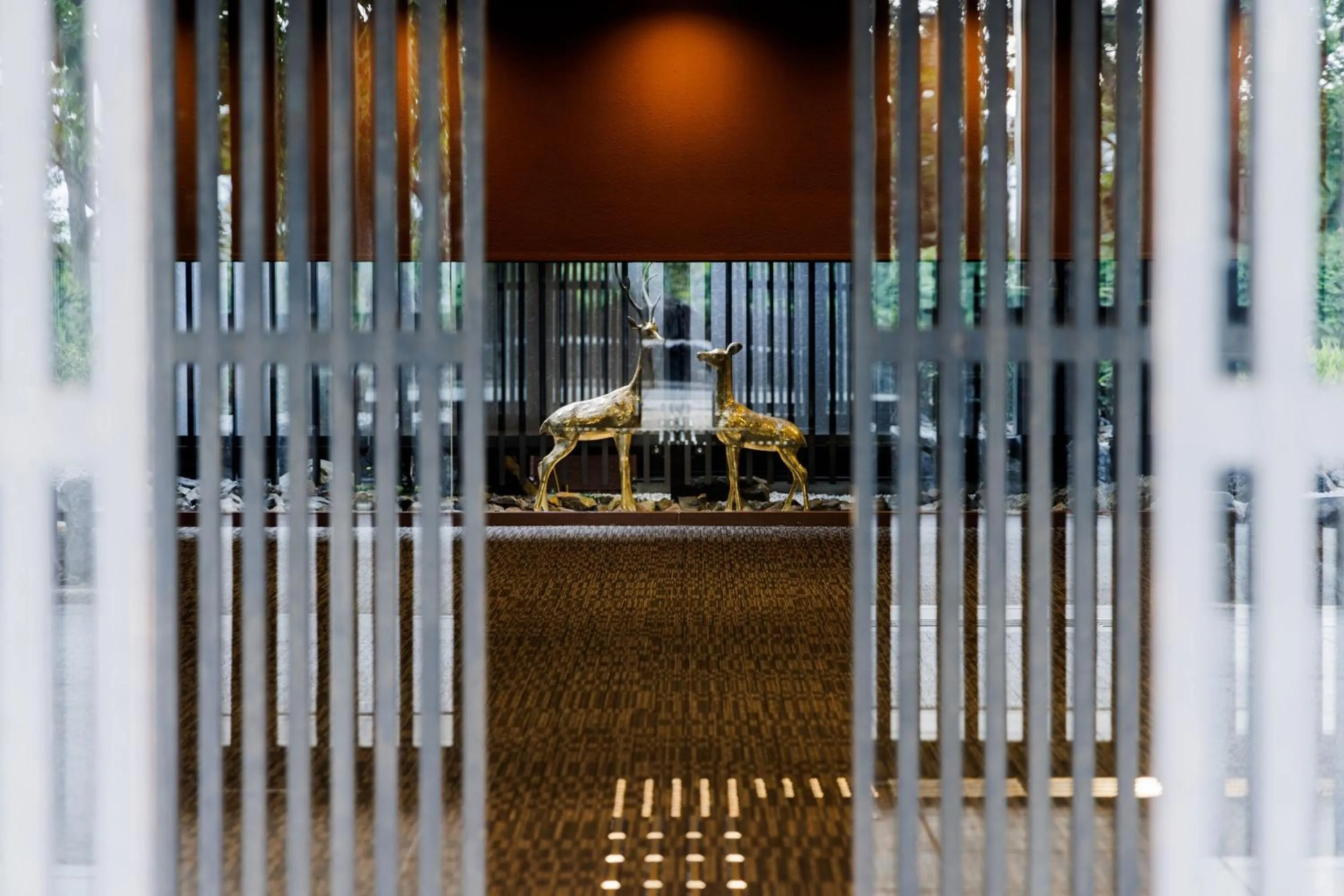 Decorative detail in KAMENOI HOTEL Nara