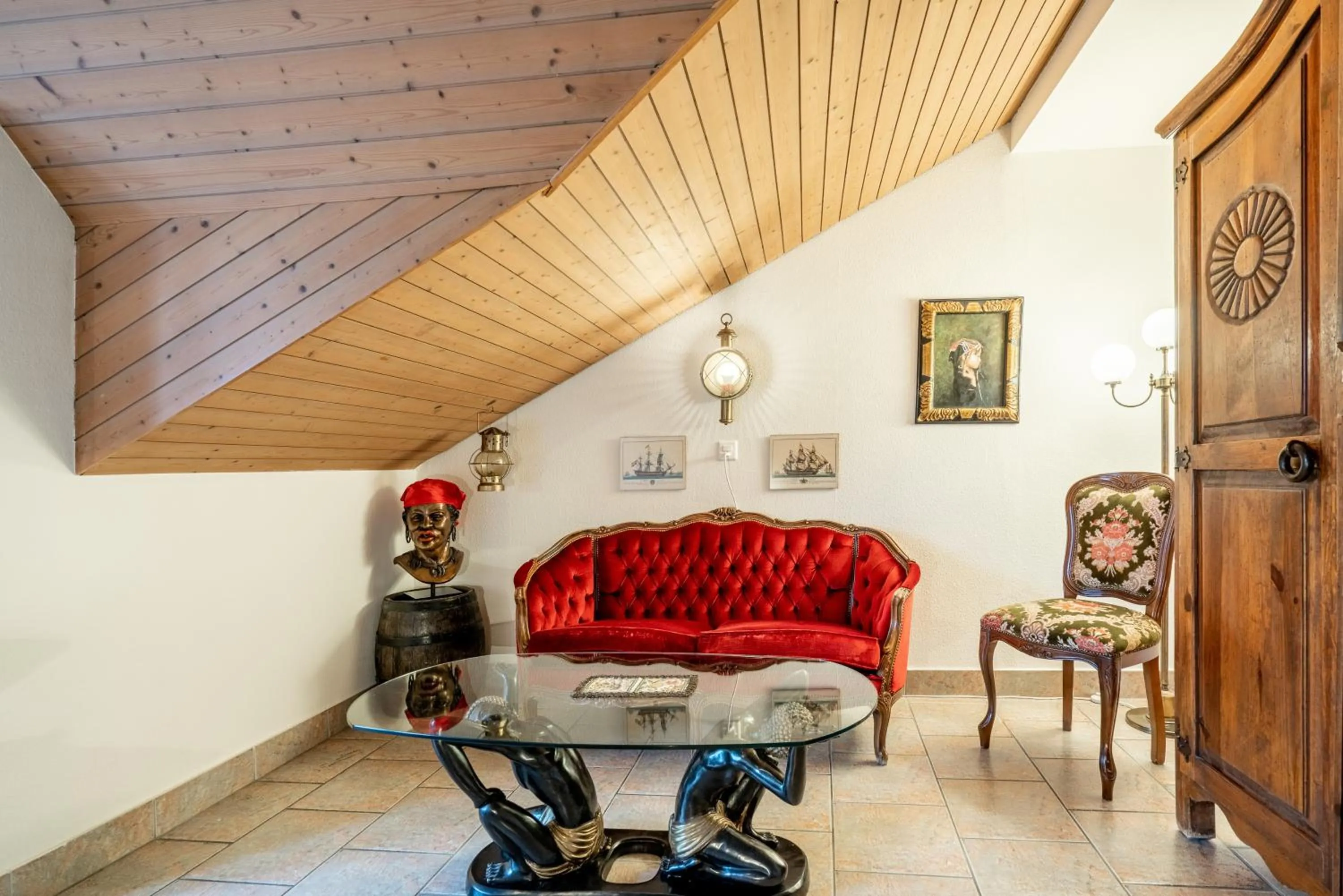 Seating area in Altstadt Hotel Magic Luzern