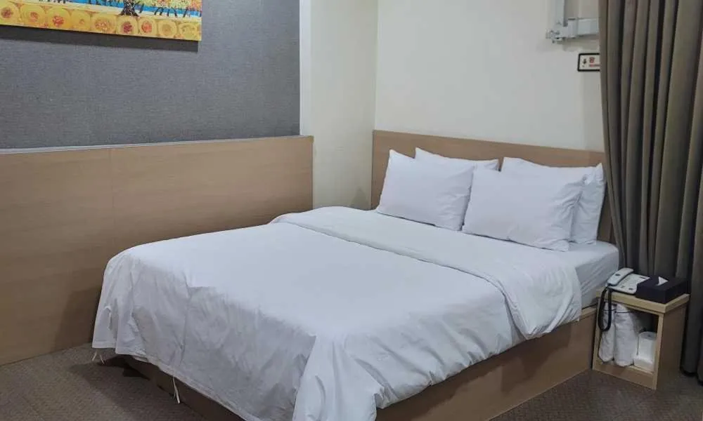 Bed in Namyangju Benikea JD Hotel