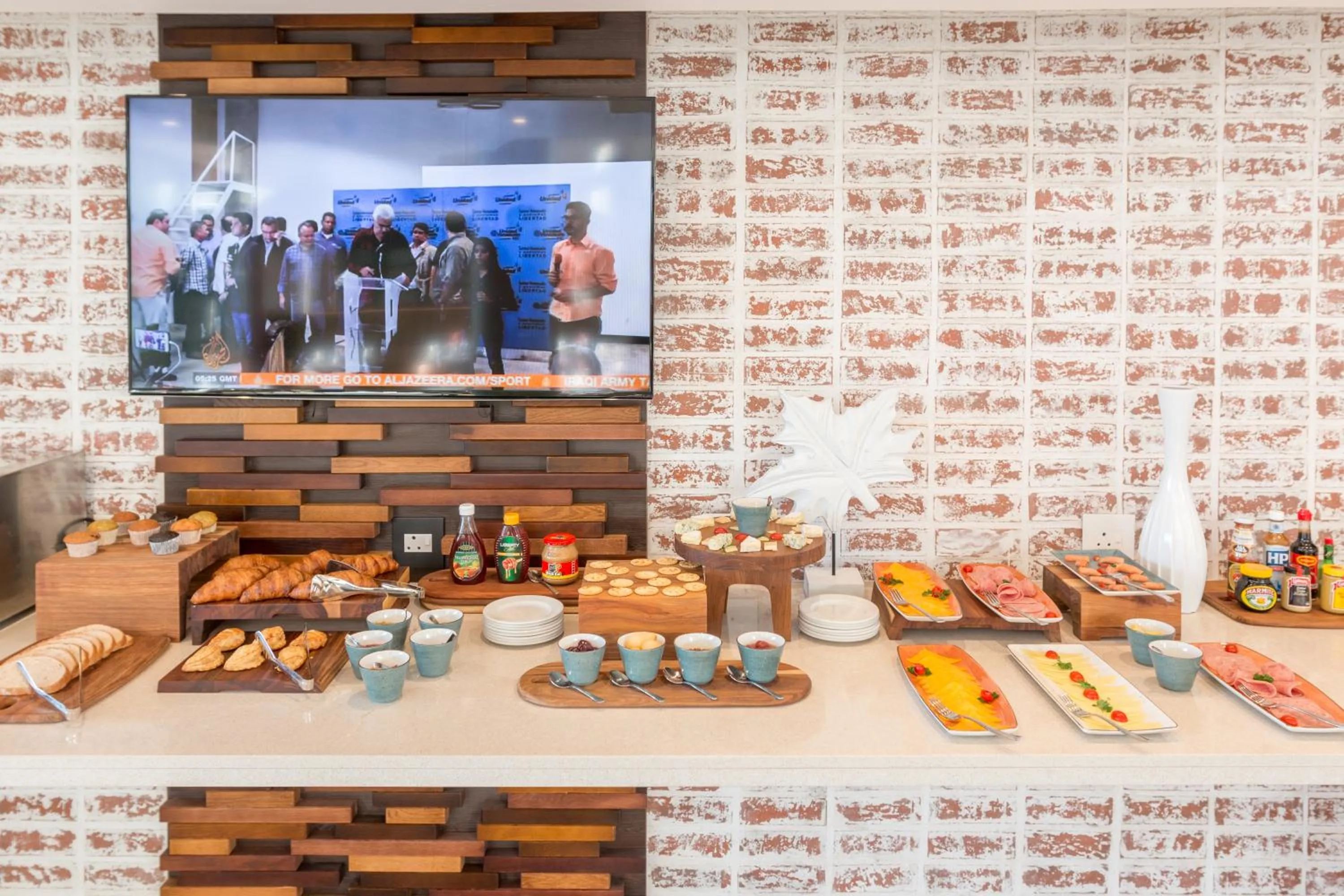 Food and drinks in Town Lodge Windhoek, Namibia