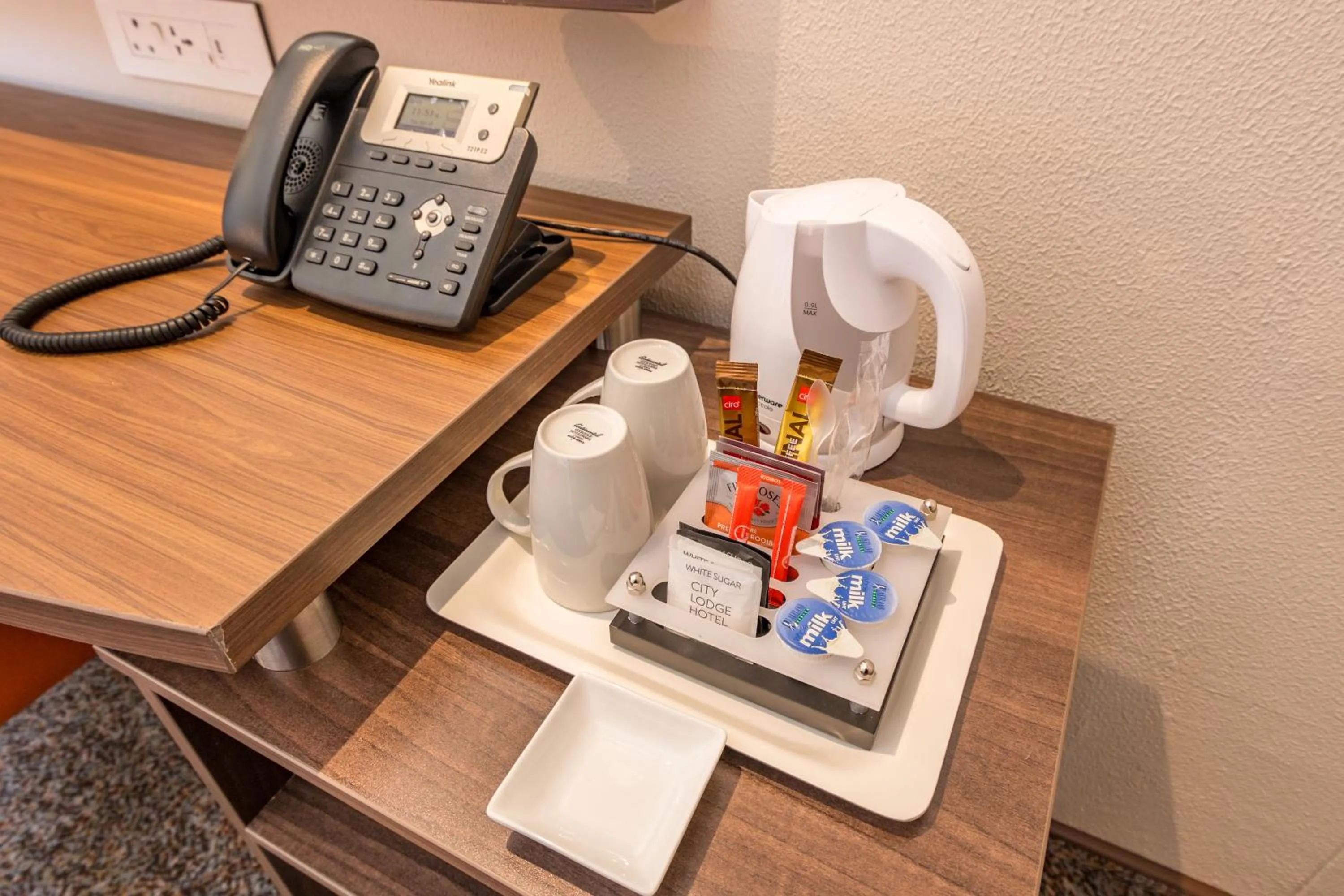 Coffee/tea facilities in Town Lodge Windhoek, Namibia